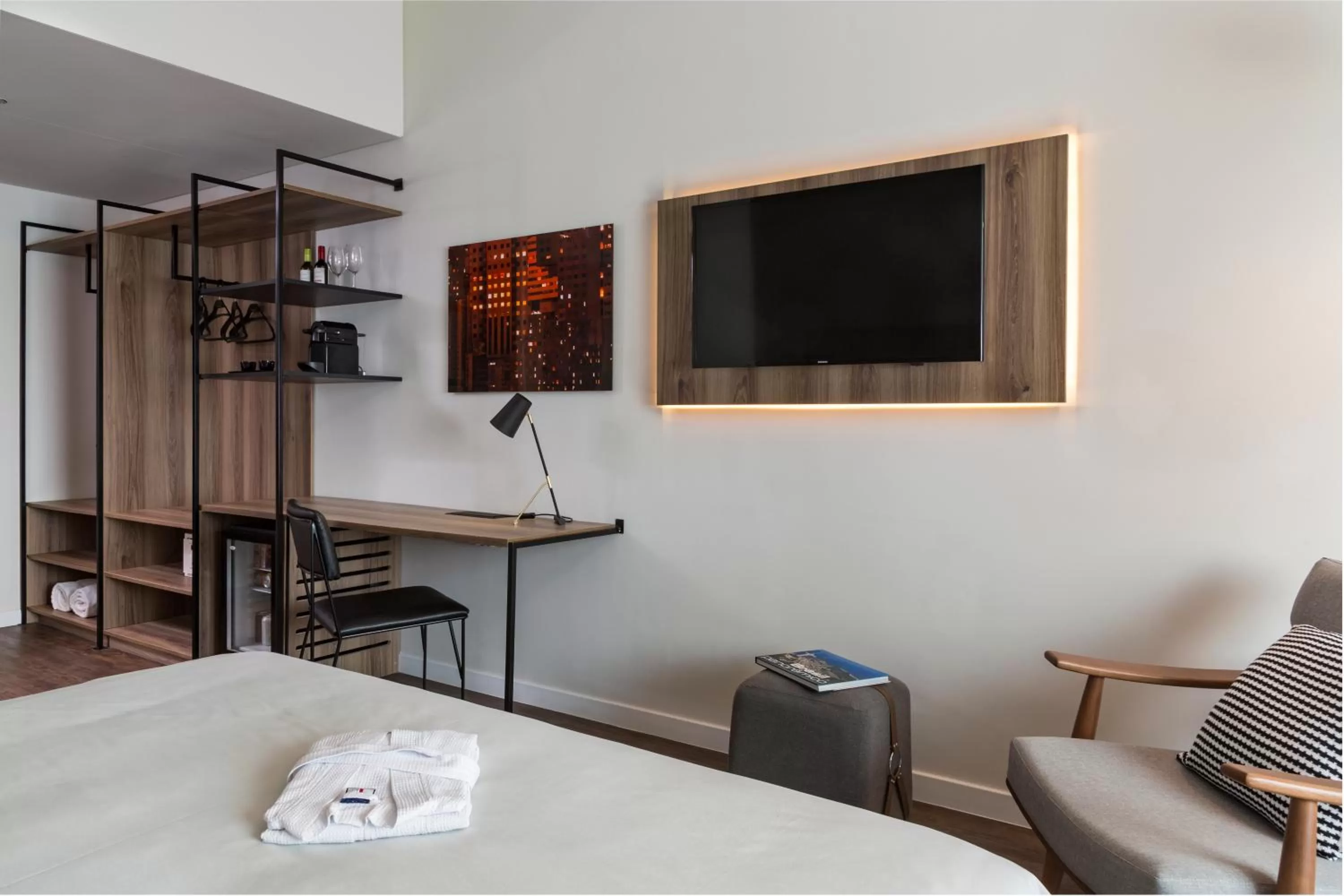 TV and multimedia, Bed in Intercity São Paulo Ibirapuera