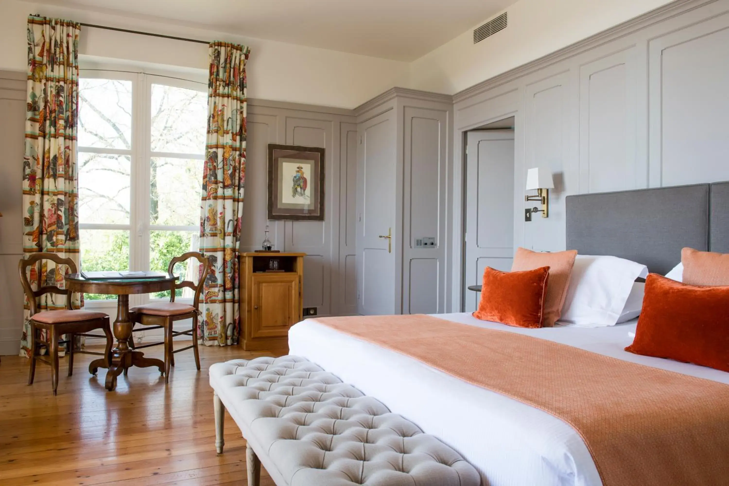 Balcony/Terrace, Bed in Domaine de la Tortinière