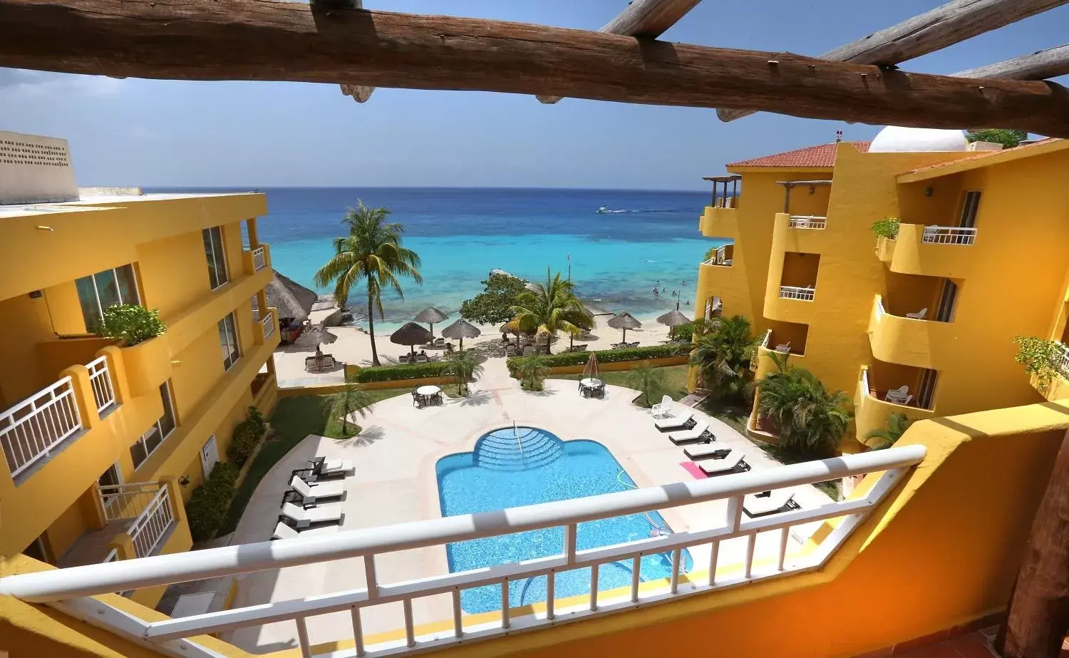 Balcony/Terrace in Playa Azul Cozumel