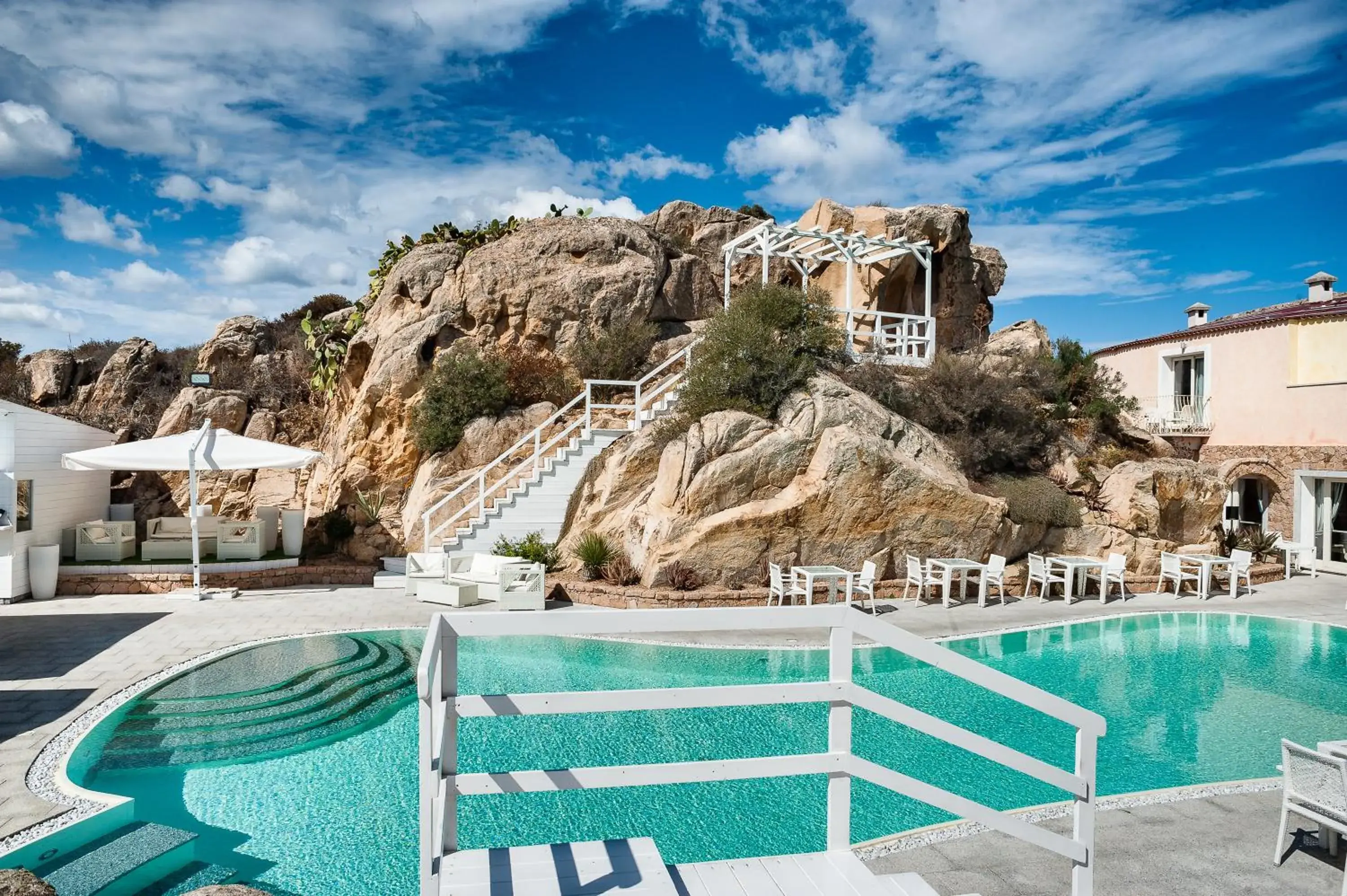 Balcony/Terrace, Swimming Pool in Grand Hotel Ma&Ma Resort