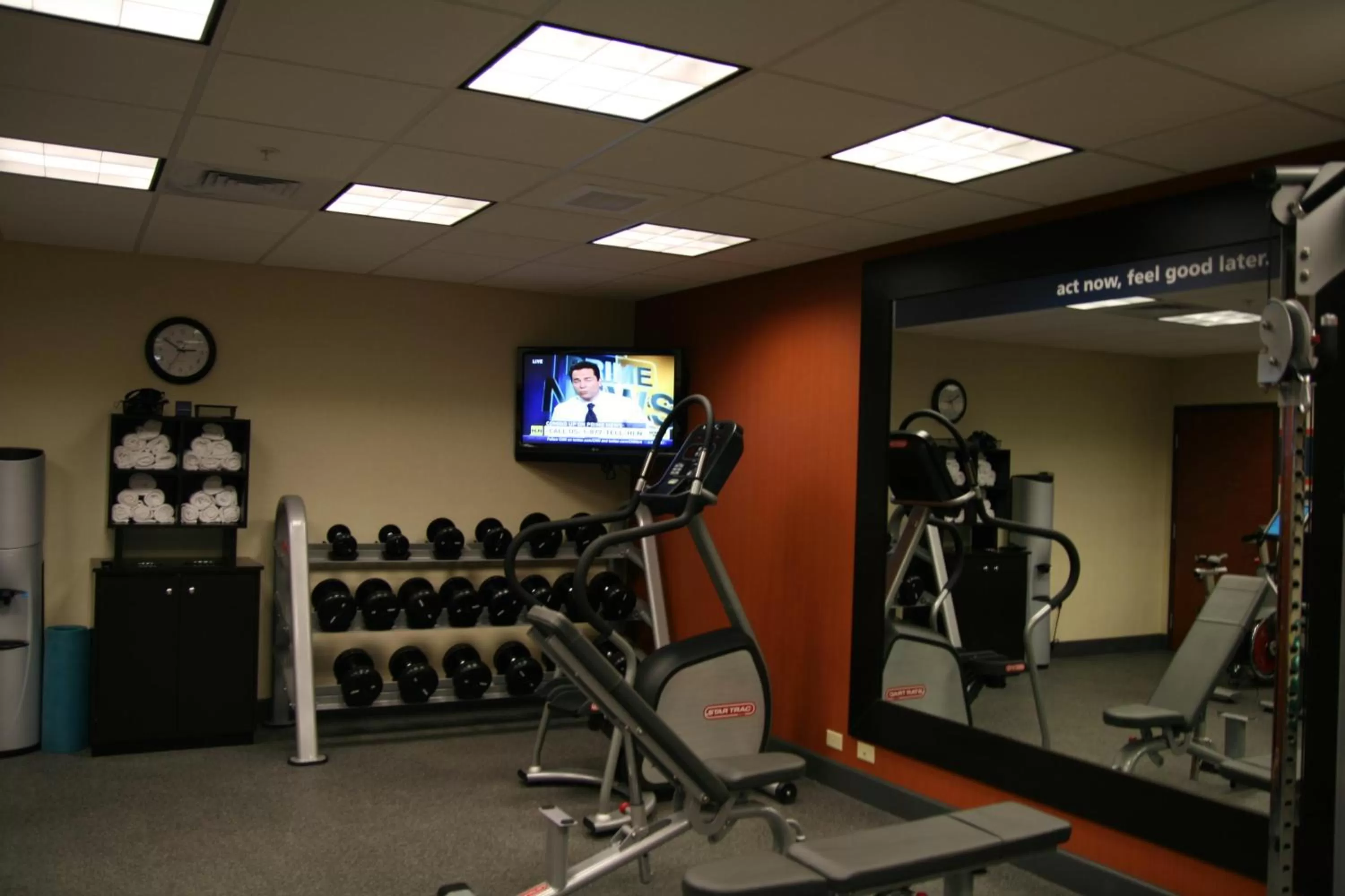 Fitness centre/facilities in Hampton Inn & Suites Craig, CO