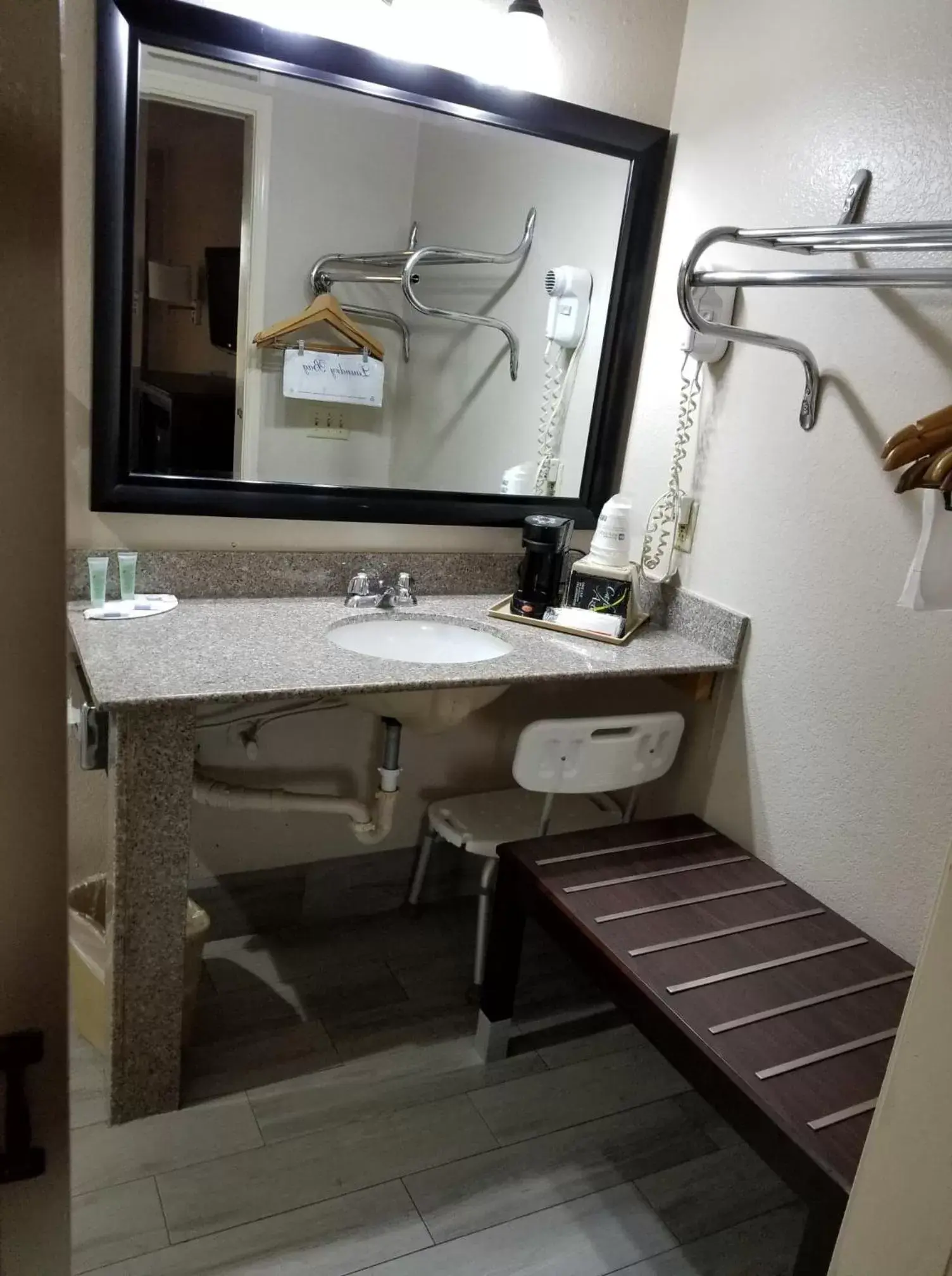 Bathroom in SureStay Hotel by Best Western Terrell