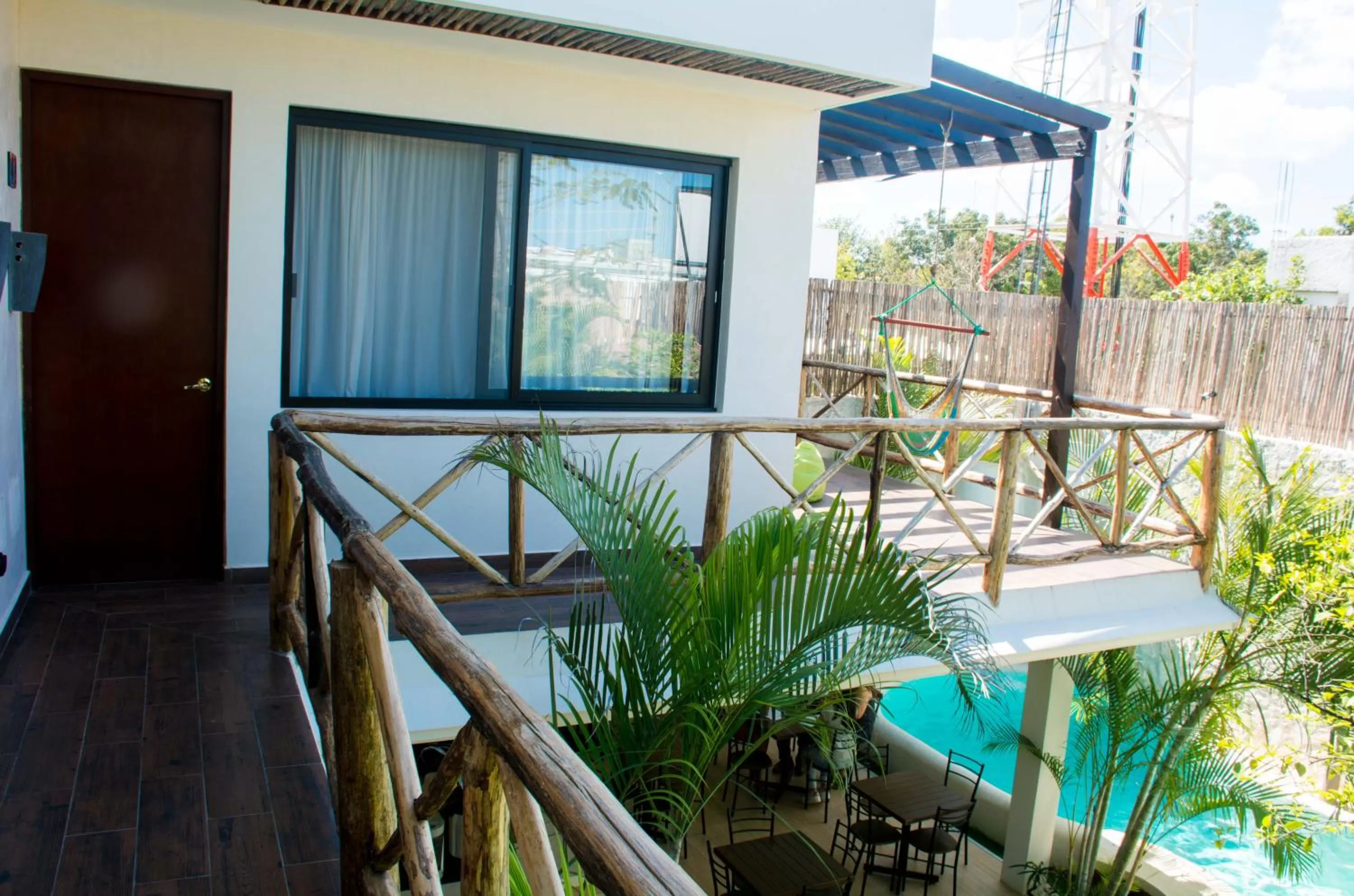 Garden in Pacha Tulum Boutique Hotel