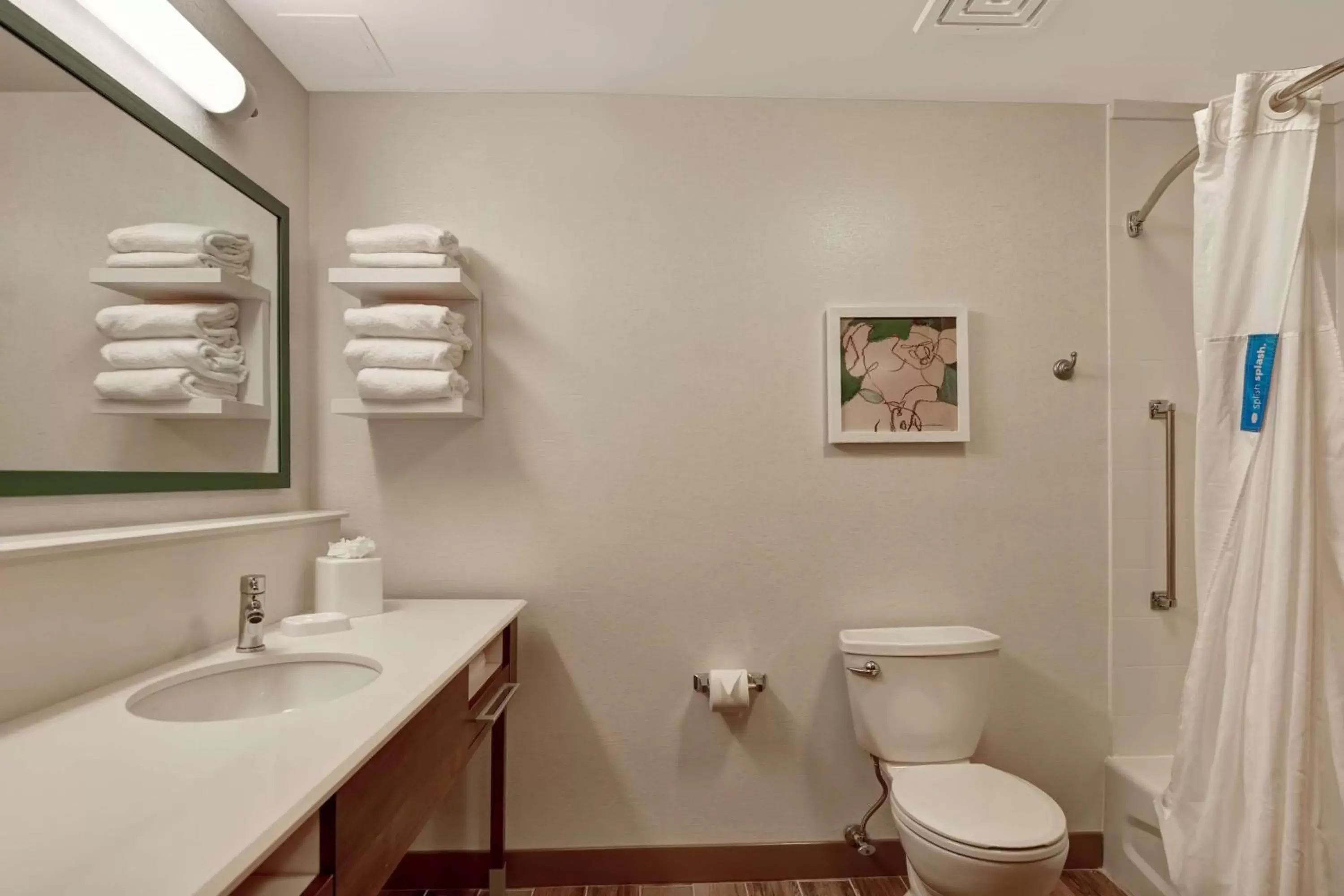 Bathroom in Hampton Inn Palm Beach Gardens