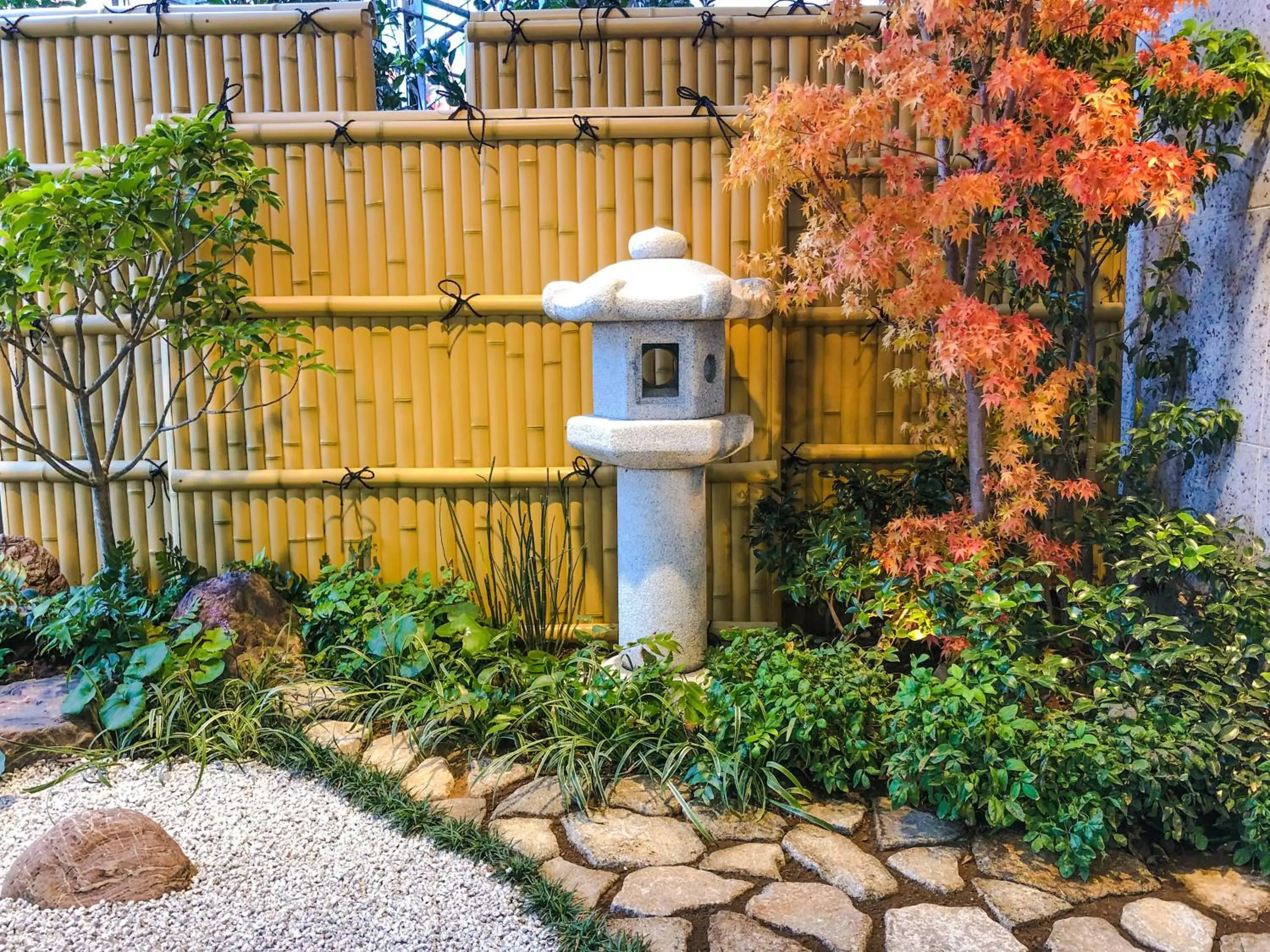 Garden in HOTEL UNIZO Yokohamaeki-West