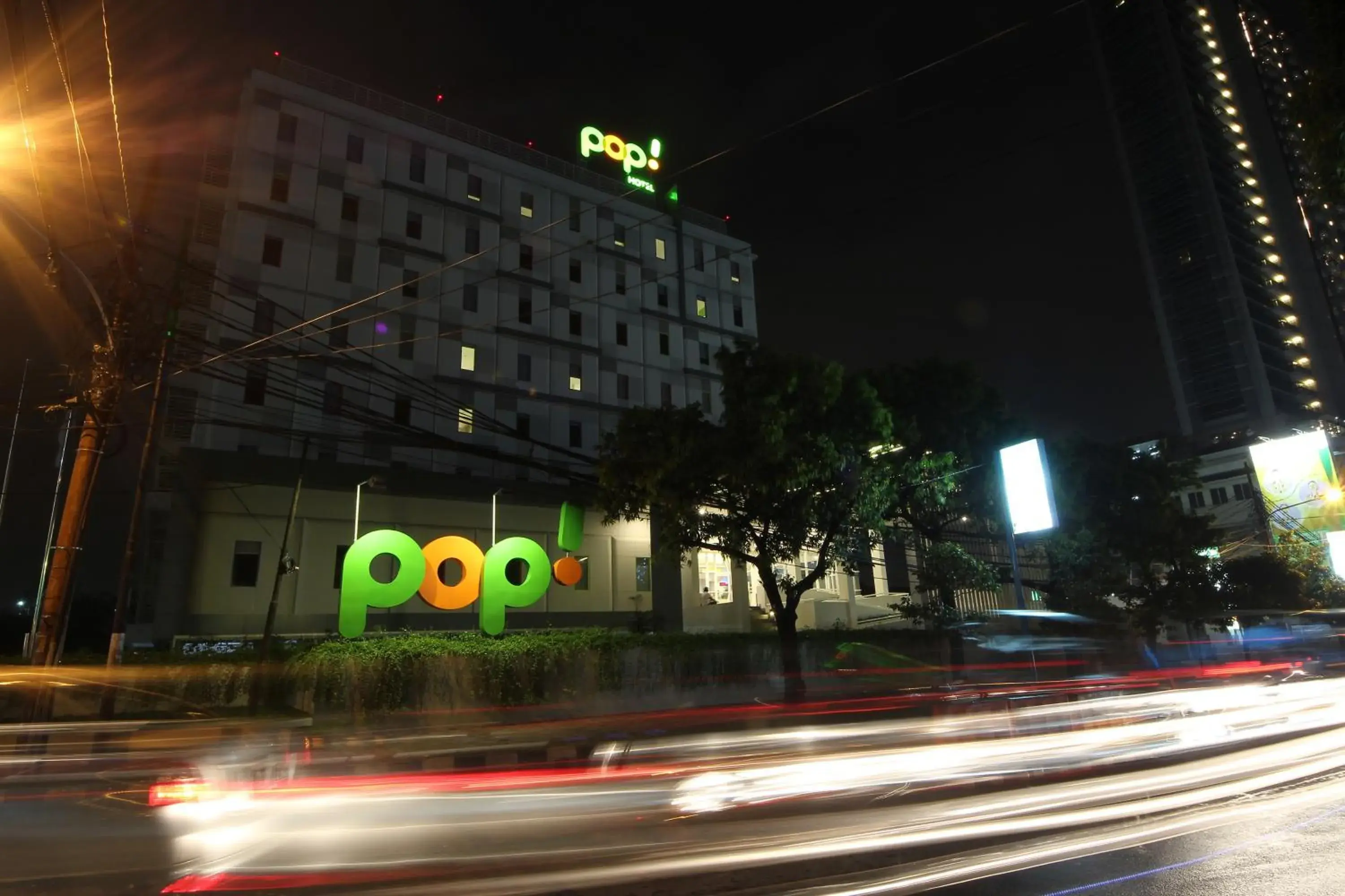 Night, Property Building in Pop! Hotel Kemang Jakarta