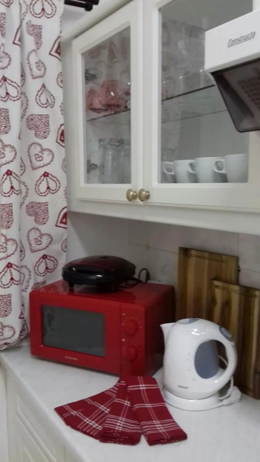 Kitchen or kitchenette in Penzion Čistá