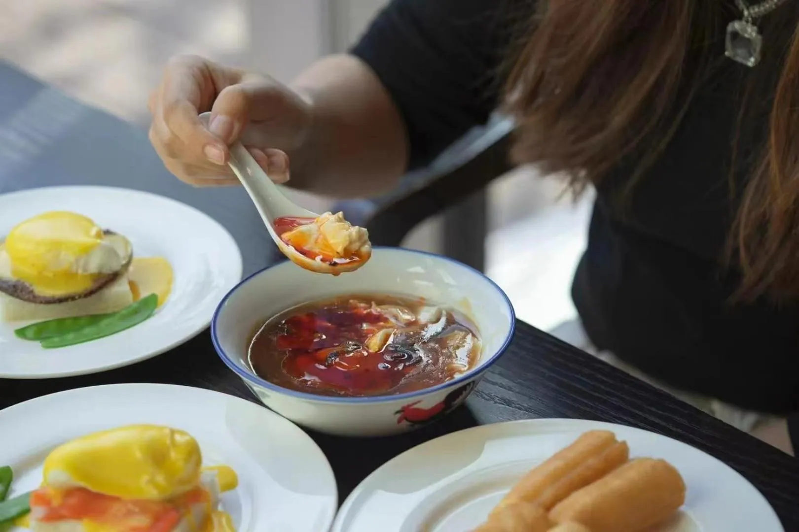 Breakfast in Hyatt Regency Tianjin East