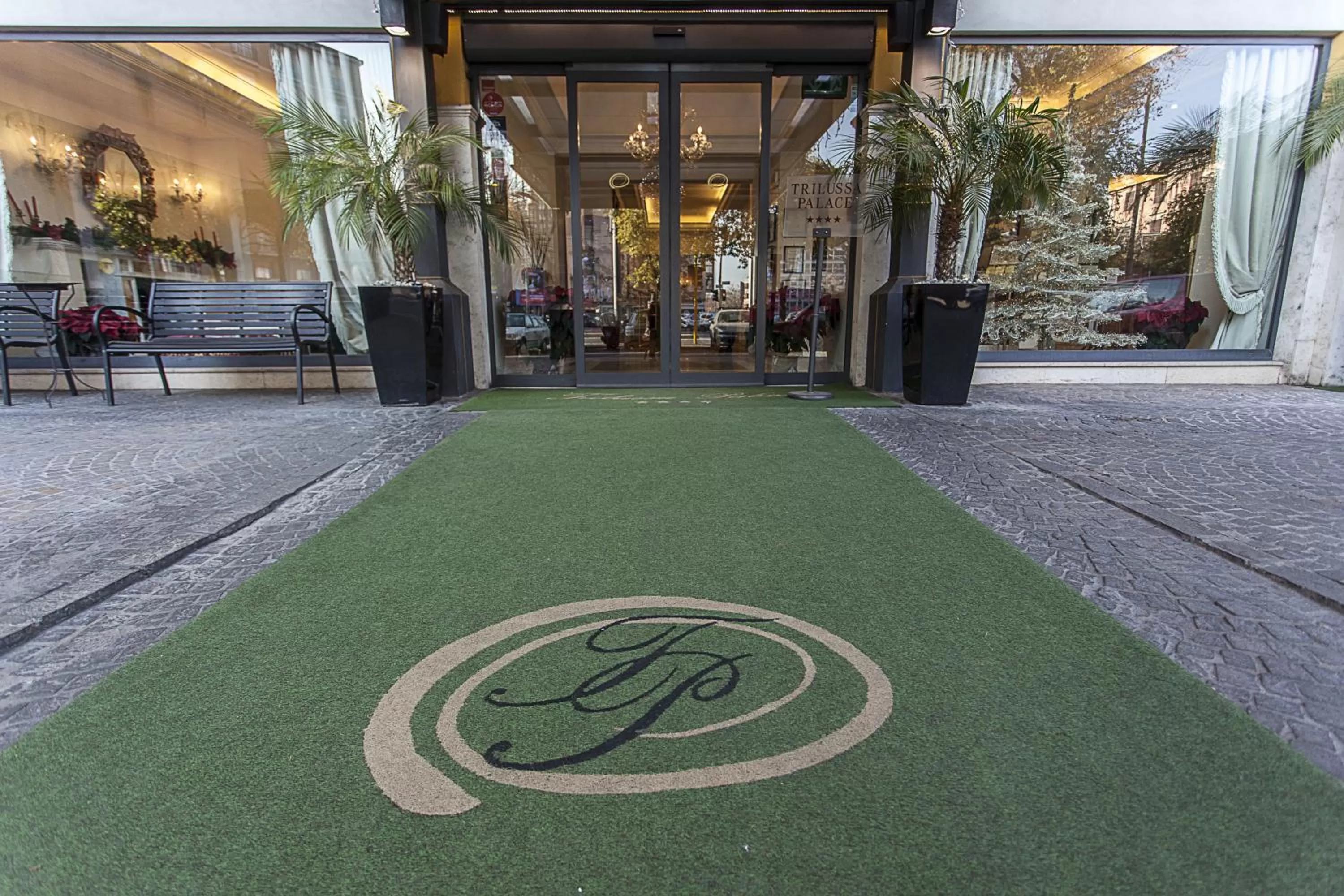 Facade/entrance in Trilussa Palace Hotel Congress & Spa