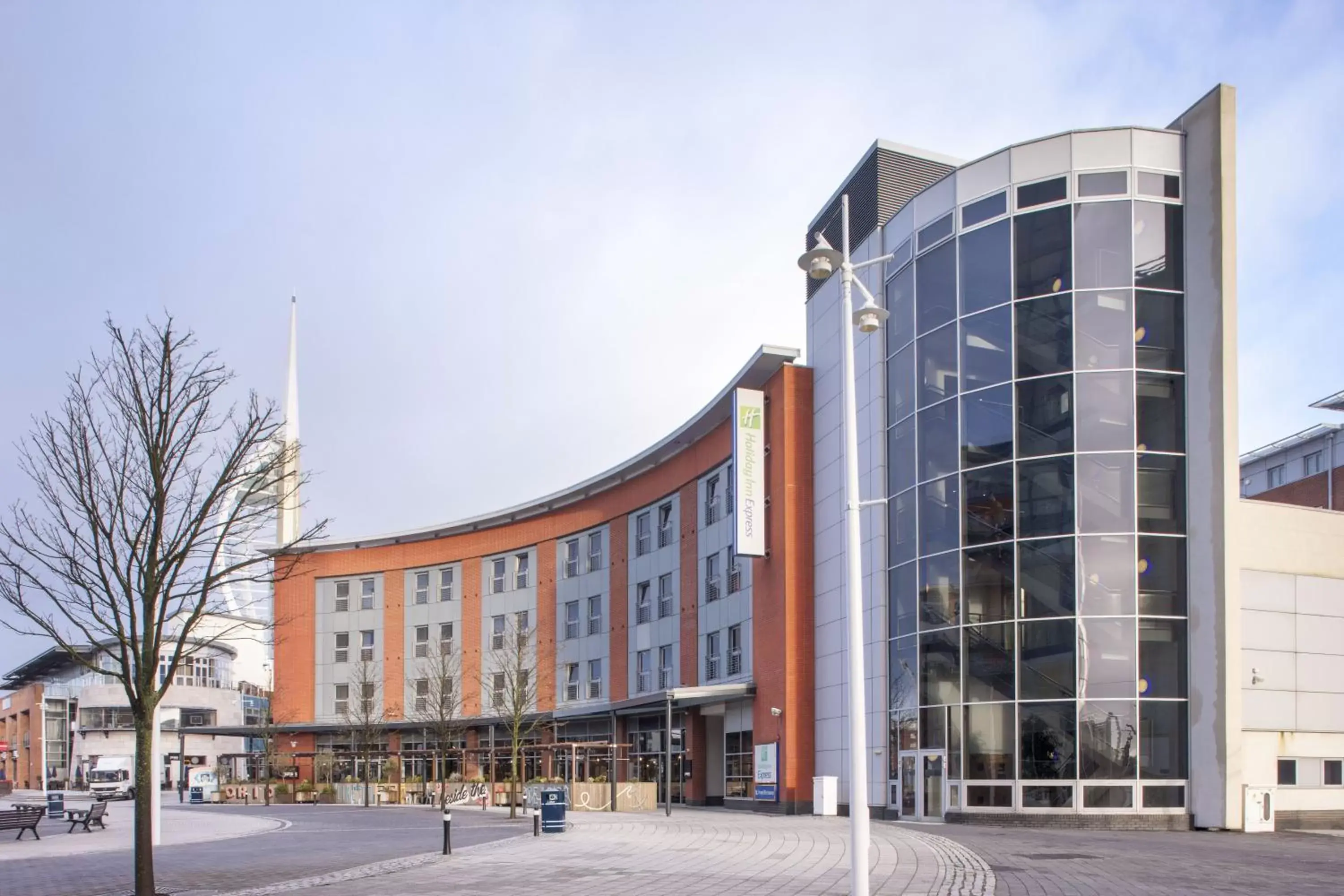 Property Building in Holiday Inn Express Portsmouth Gunwharf Quays, an IHG Hotel