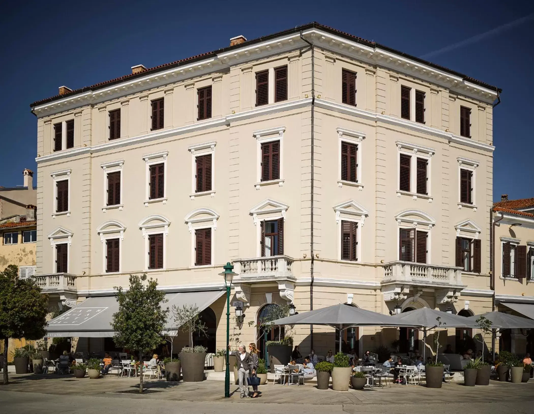 Facade/entrance, Property Building in Adriatic Hotel by Maistra Collection