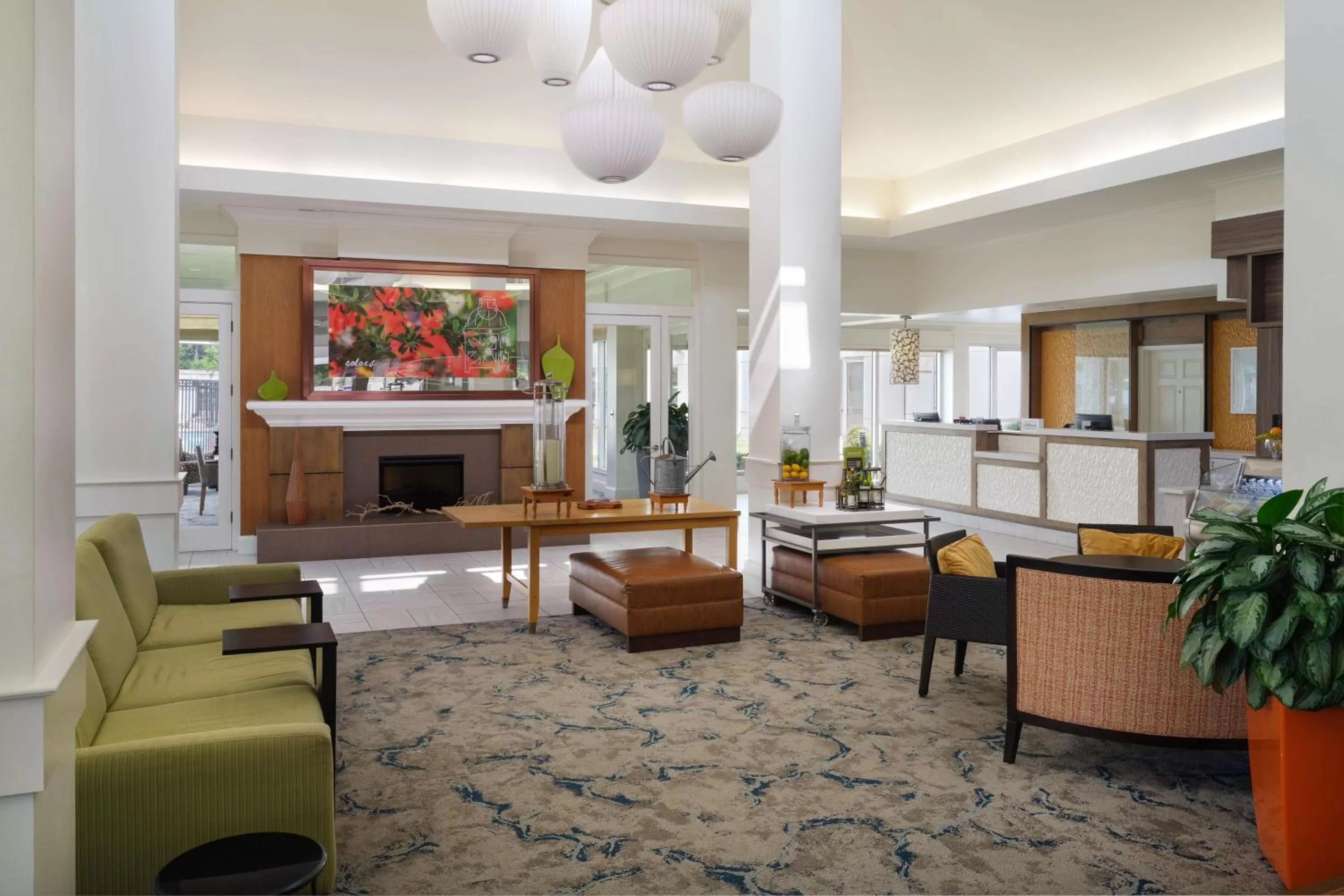 Lobby or reception in Hilton Garden Inn Houston/Bush Intercontinental Airport