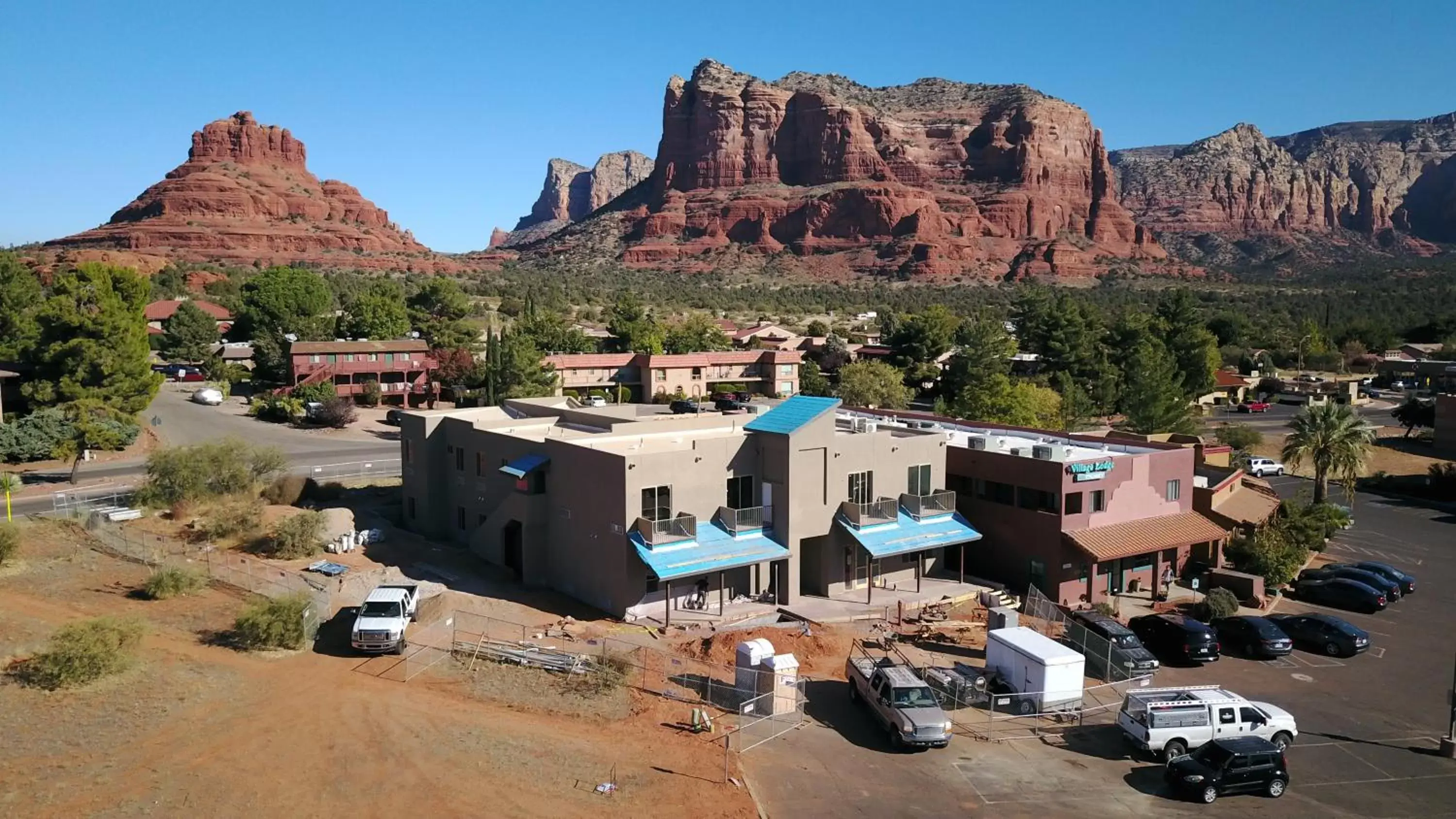 Bird's eye view, Bird's-eye View in Sedona Village Lodge