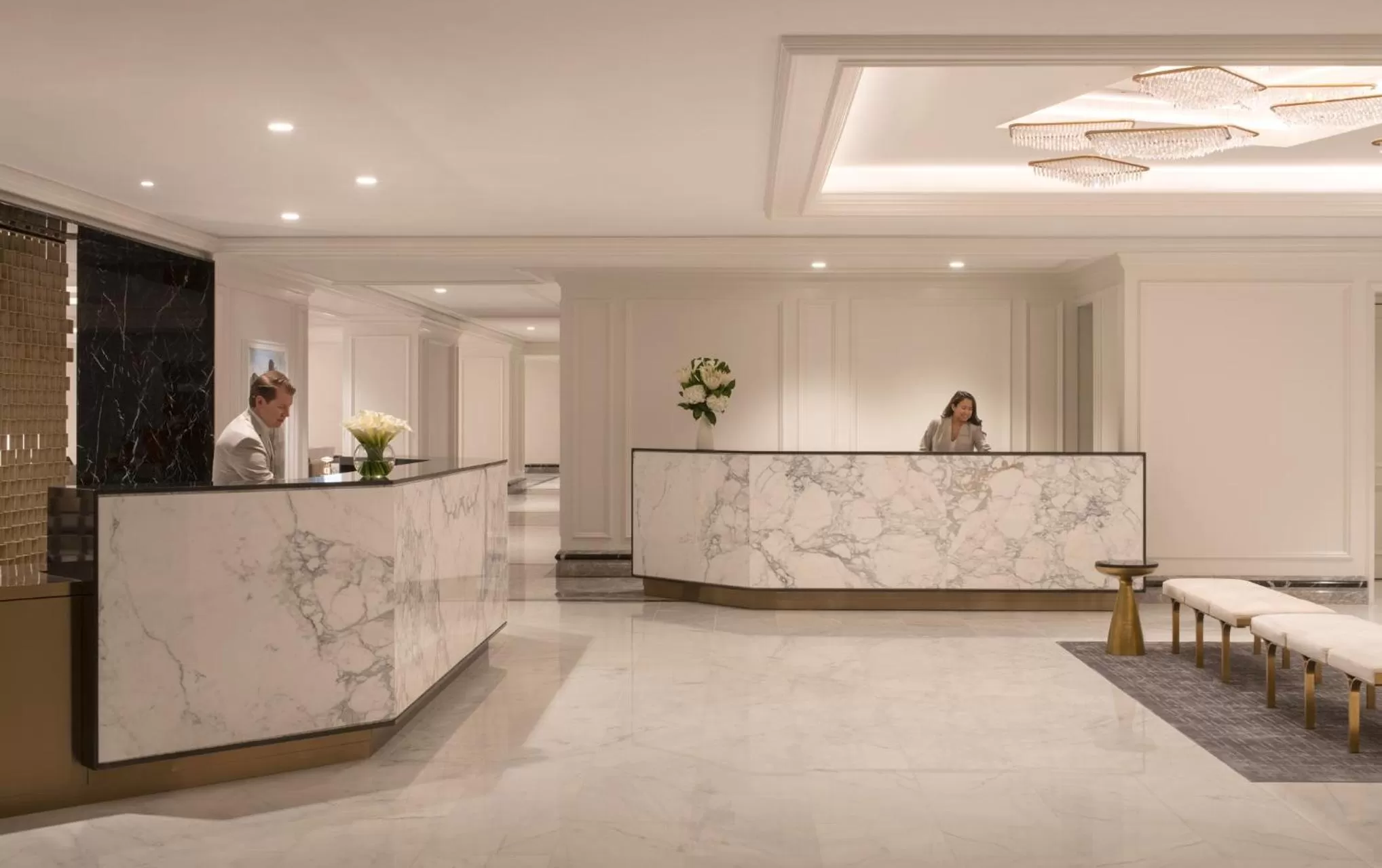 Lobby or reception in Four Seasons Chicago