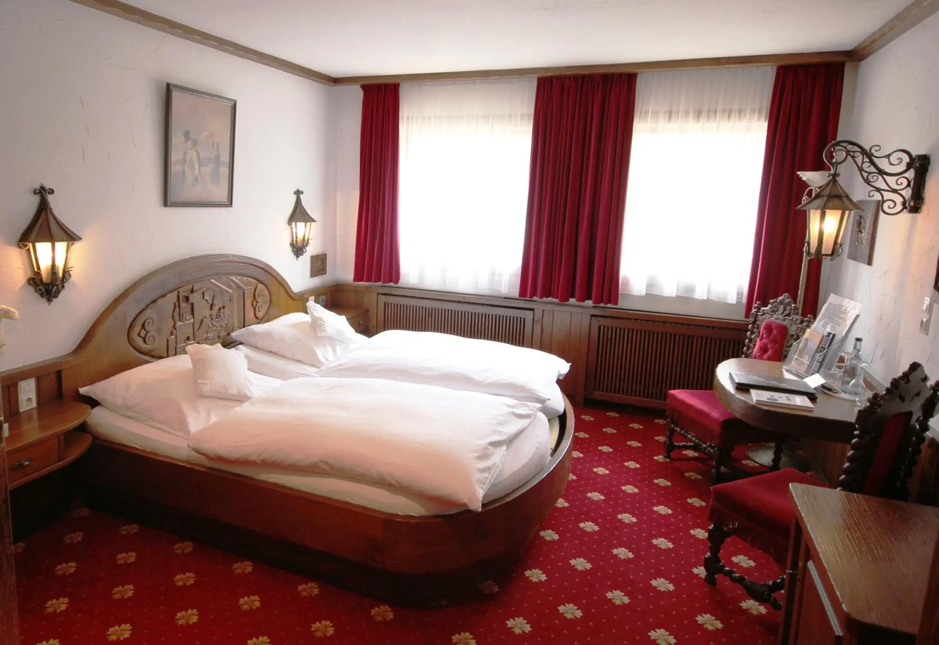 Photo of the whole room, Bed in Zur Weinsteige