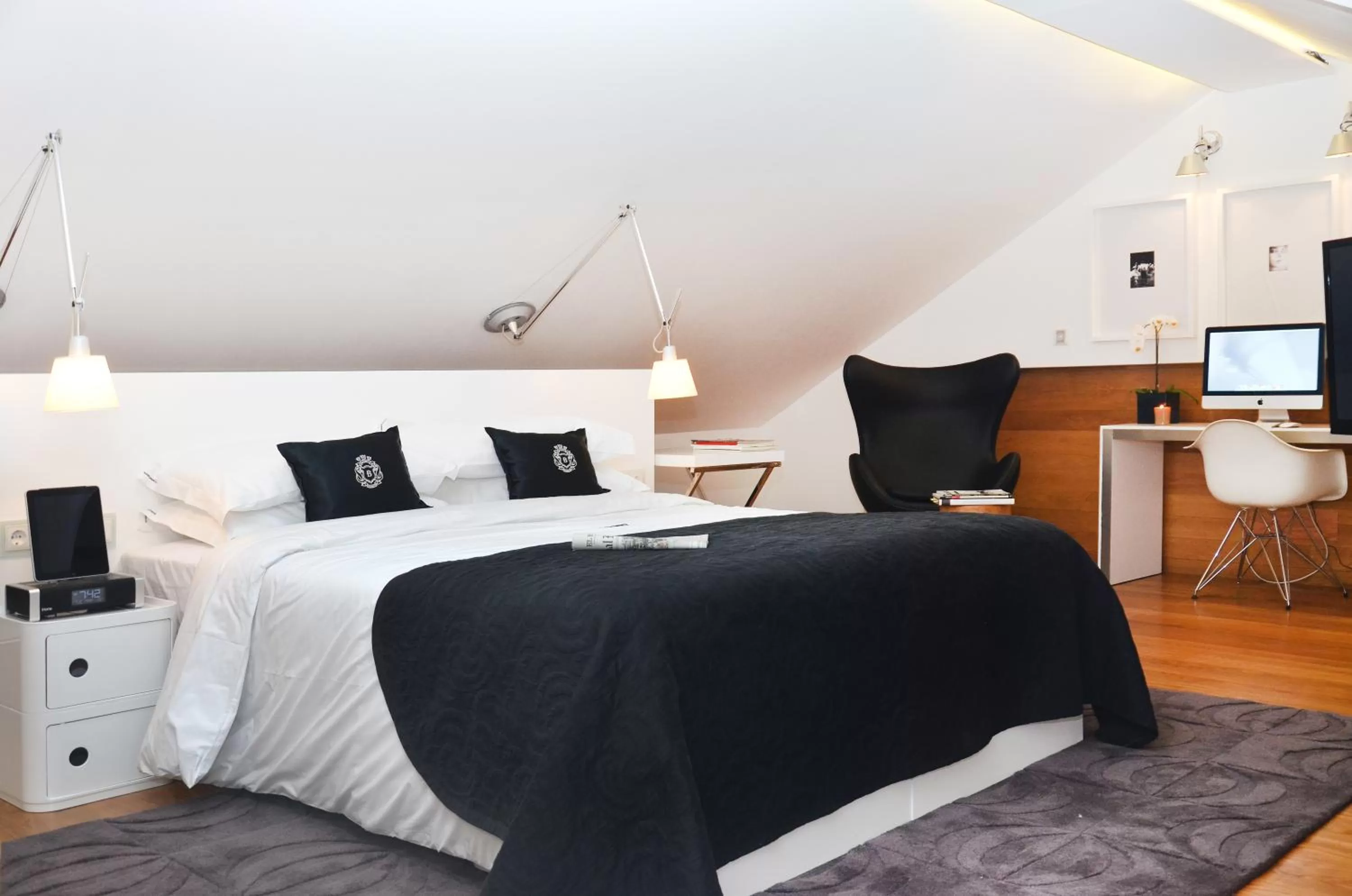 Bed in Browns Boutique Hotel