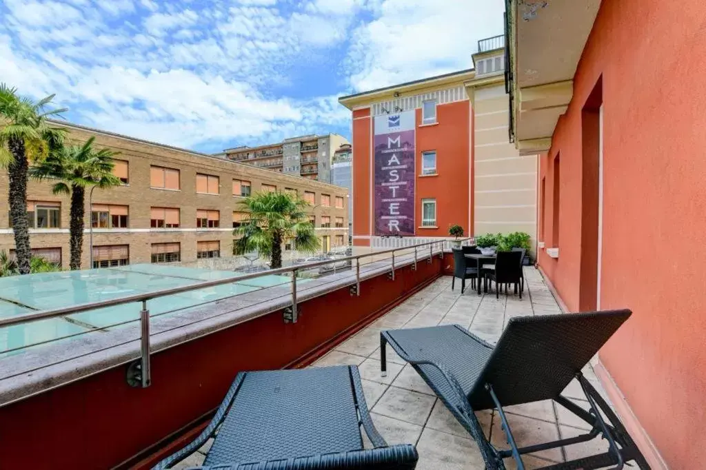 Balcony/Terrace in Hotel Master