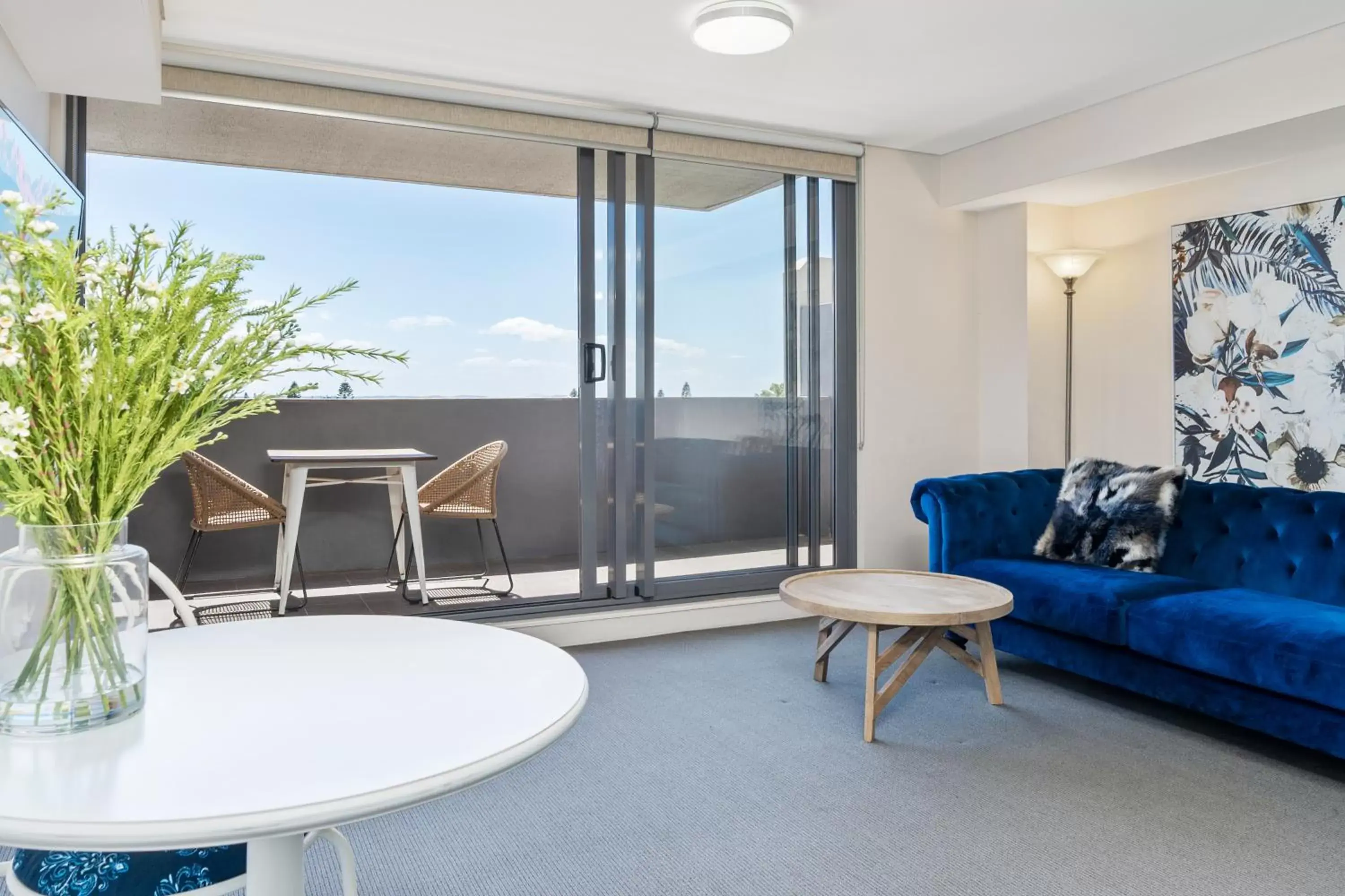 Balcony/Terrace, Seating Area in Terminus Apartment Hotel Newcastle