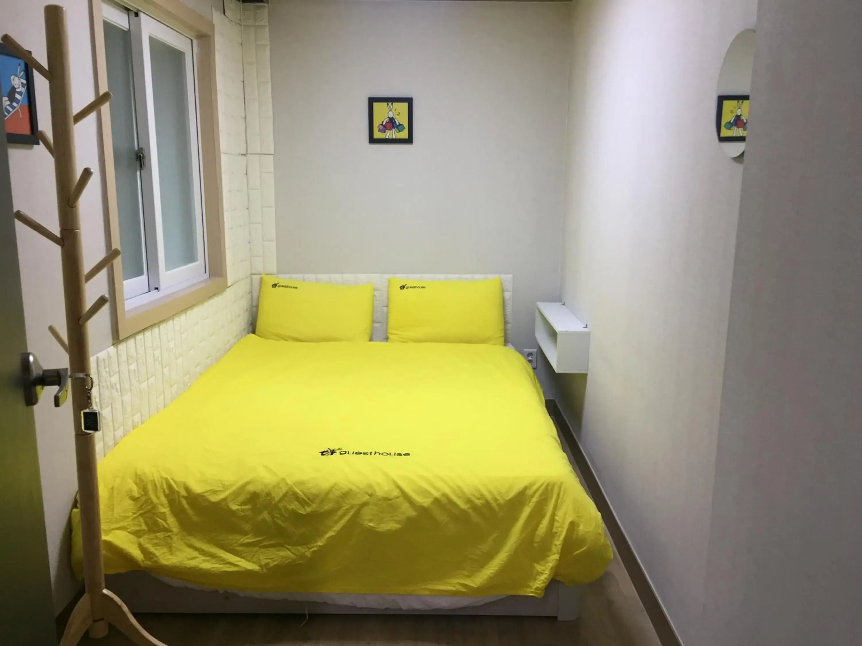 Bed in 24 Guesthouse KyungHee University