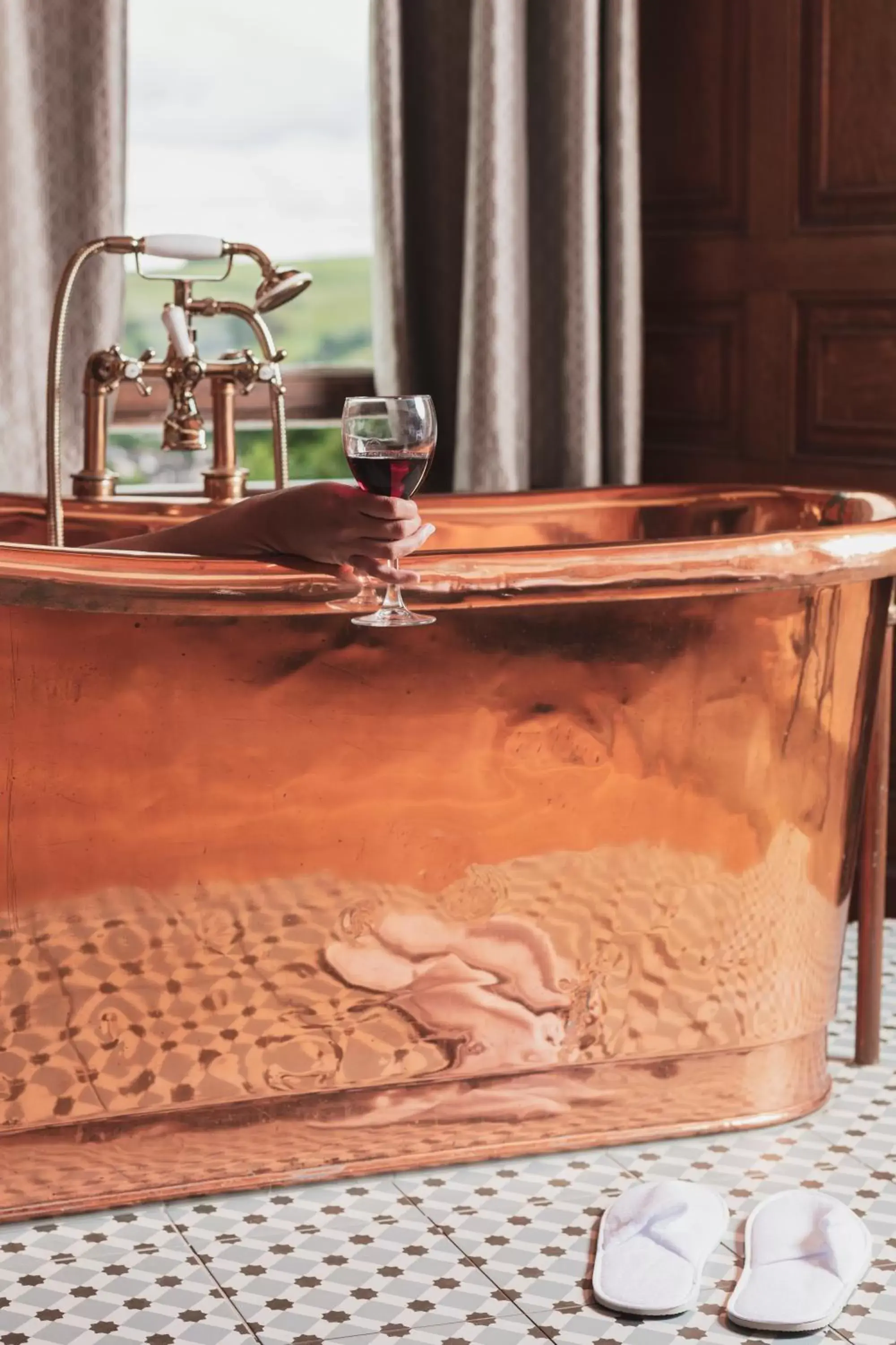 Bath, Bathroom in Tulloch Castle Hotel ‘A Bespoke Hotel’