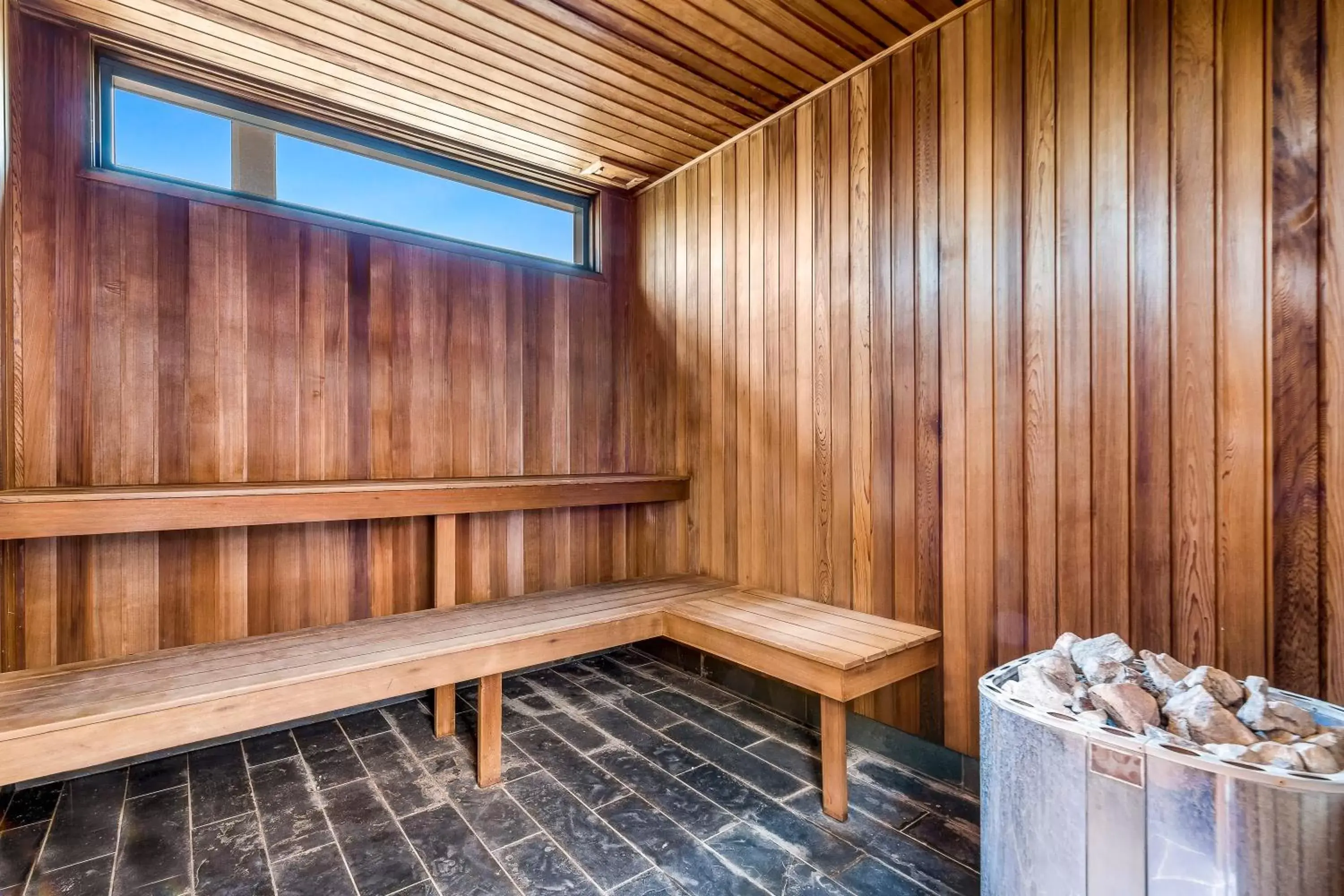 Sauna in Quattro Apartments