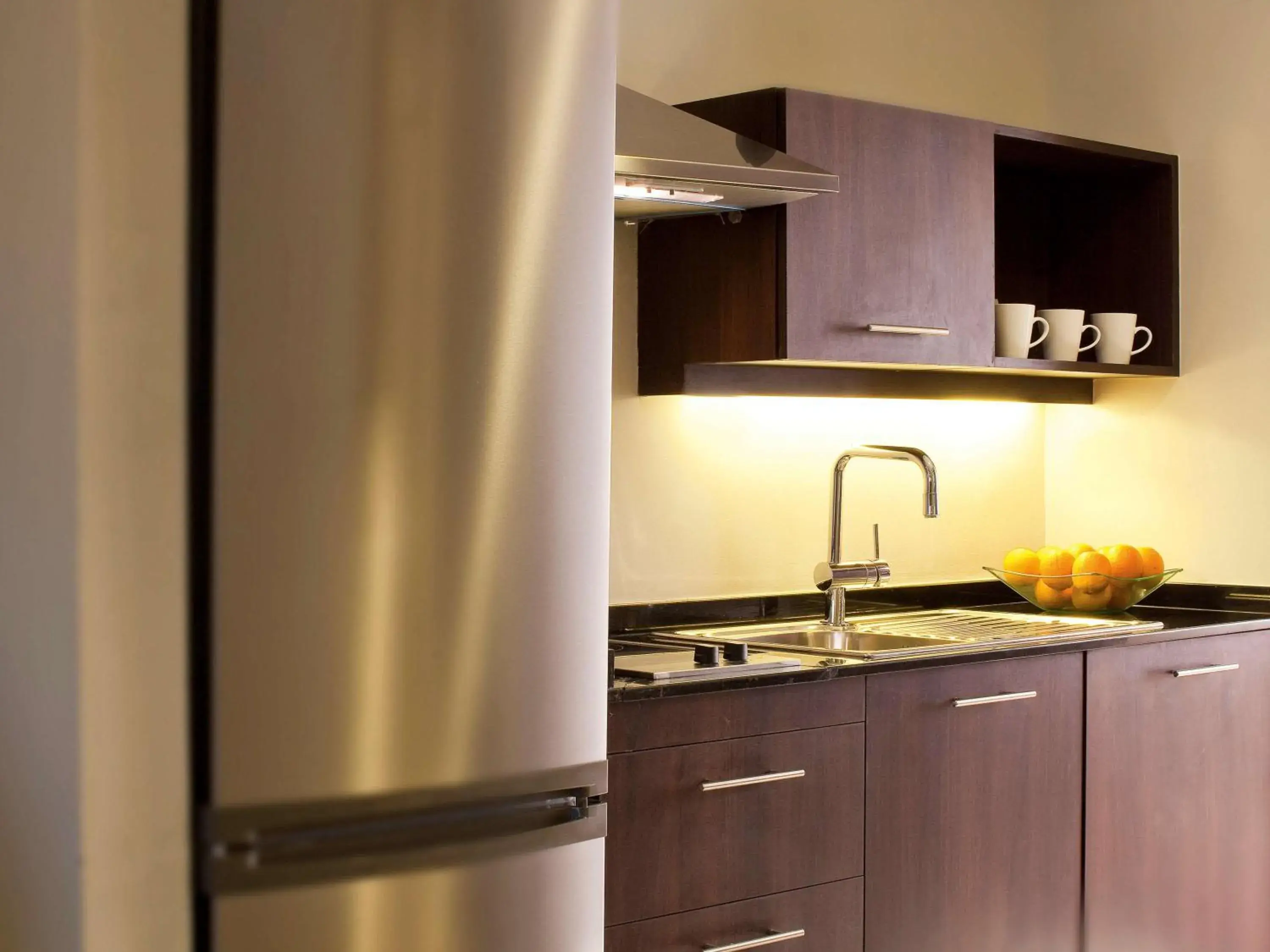Photo of the whole room, Kitchen/Kitchenette in Moevenpick Hotel Apartments The Square