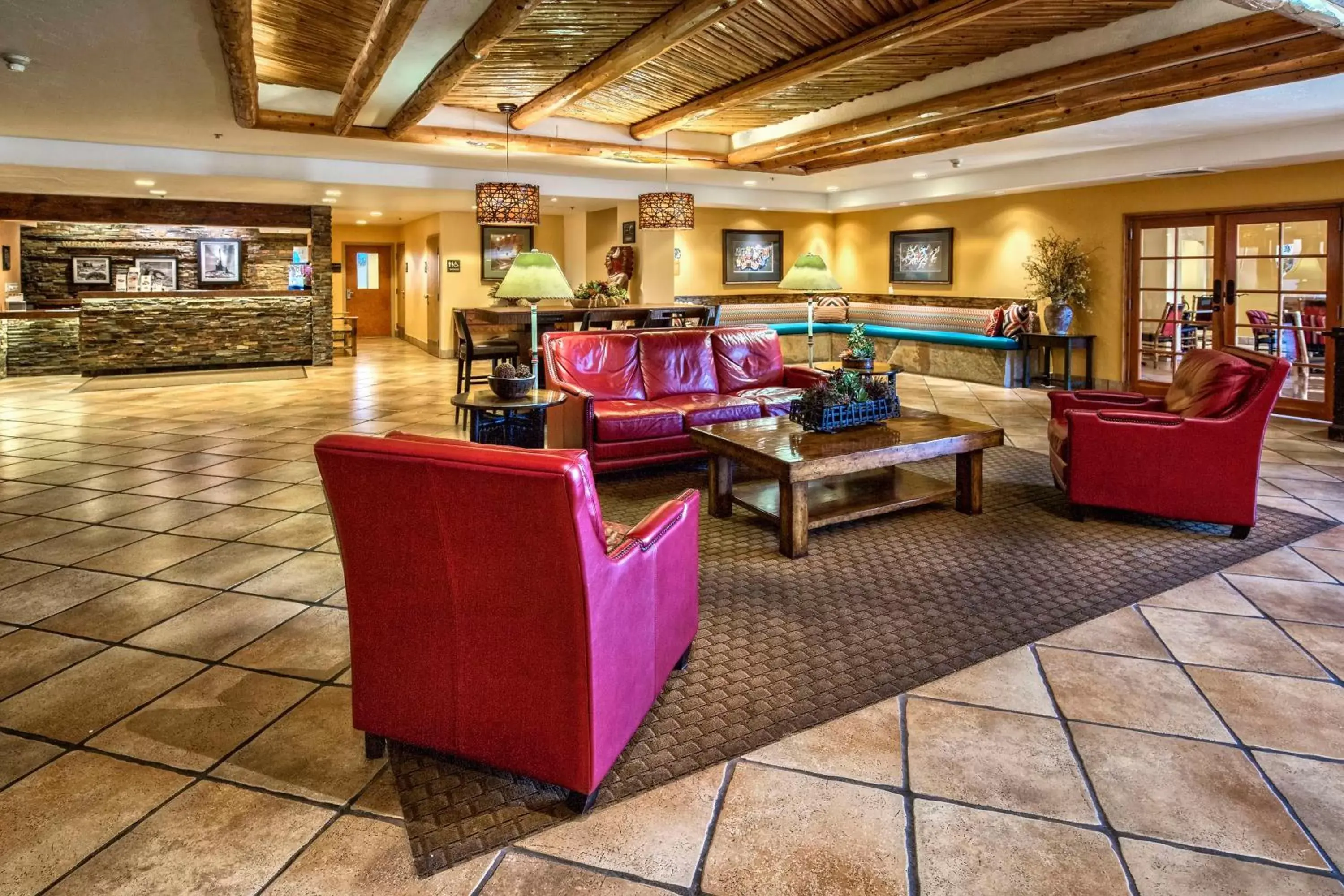 Lobby or reception in Hampton Inn Kayenta Monument Valley