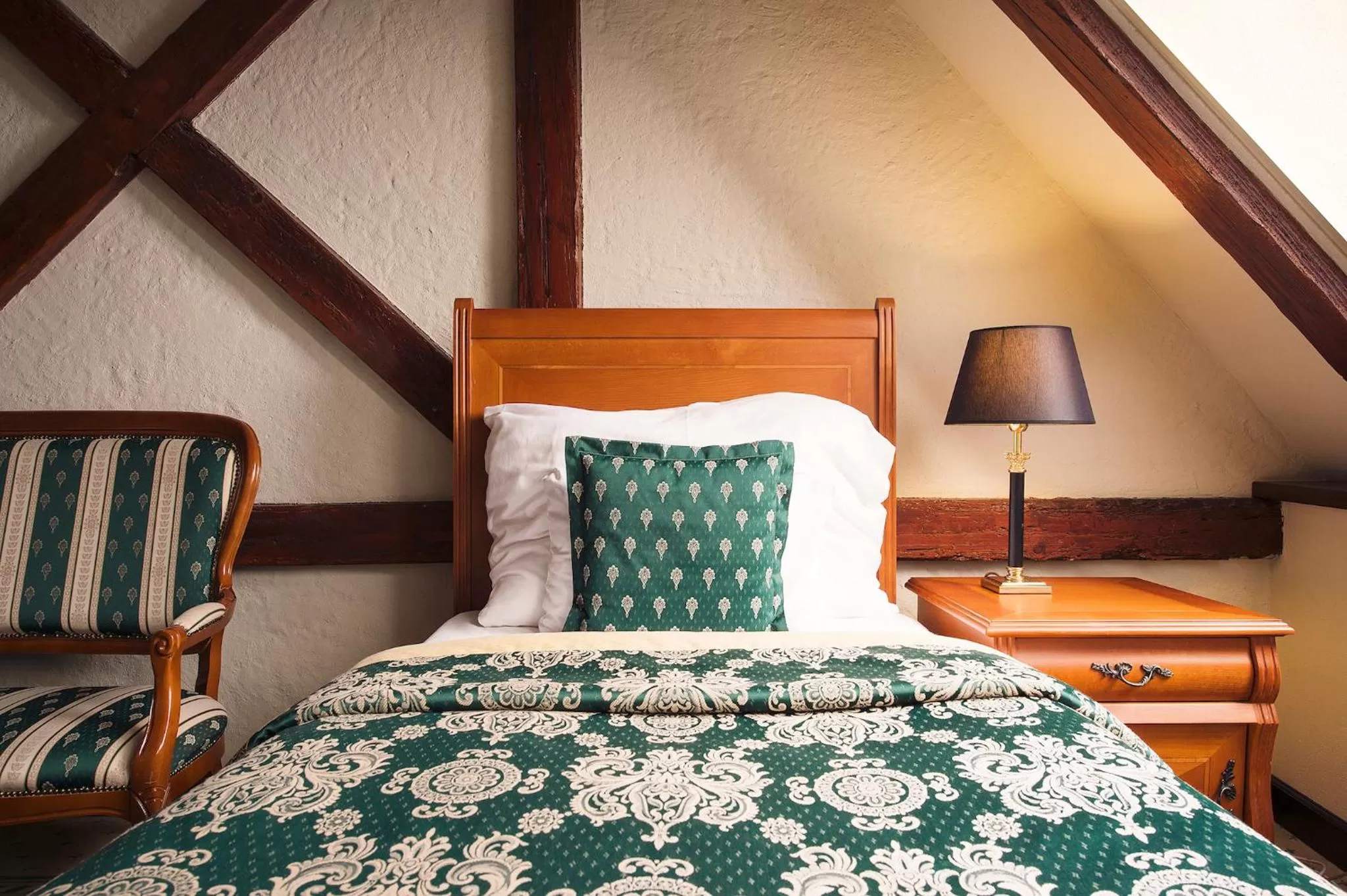 Decorative detail, Bed in Arcadia Boutique Hotel