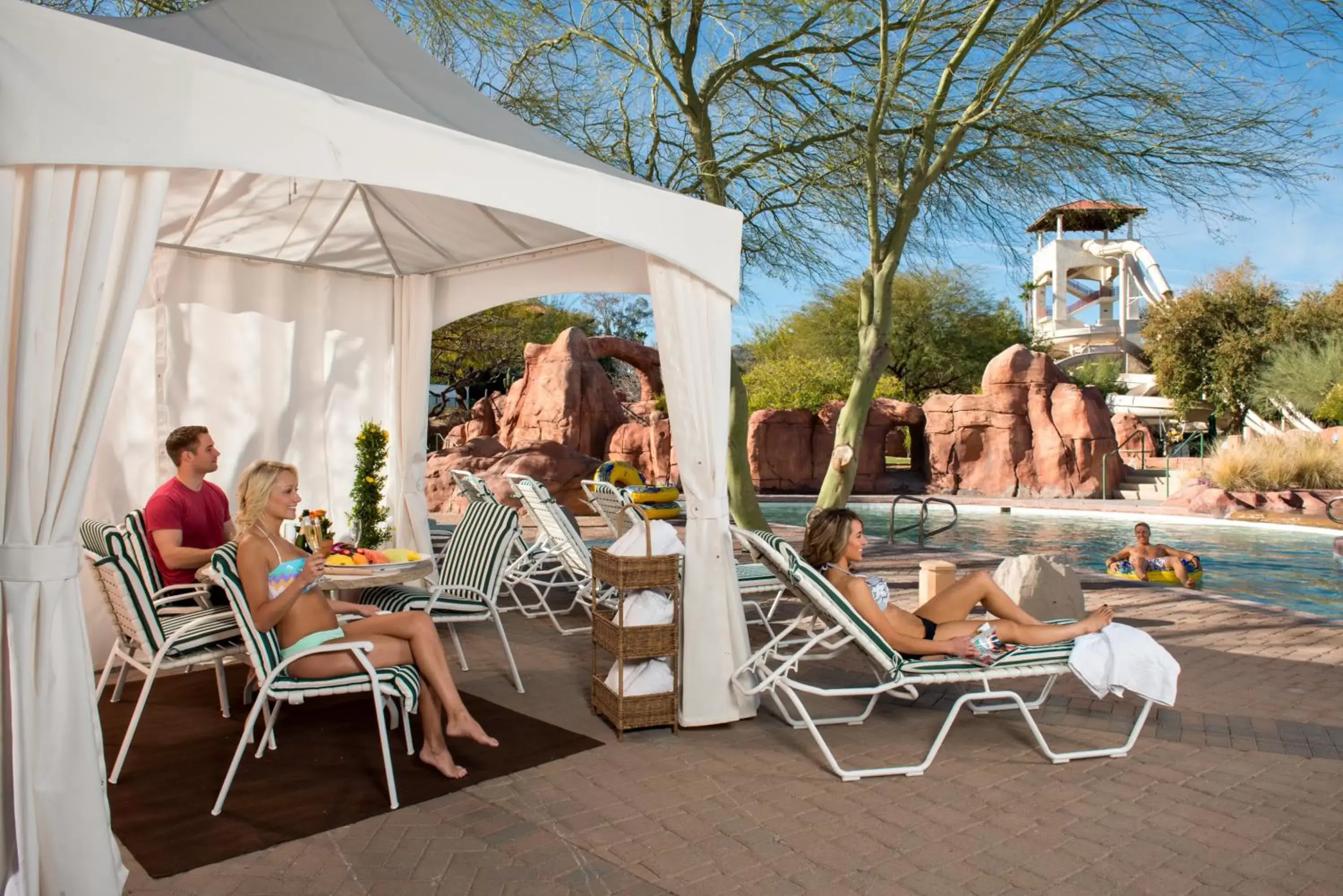 Aqua park, Guests in Arizona Grand Resort