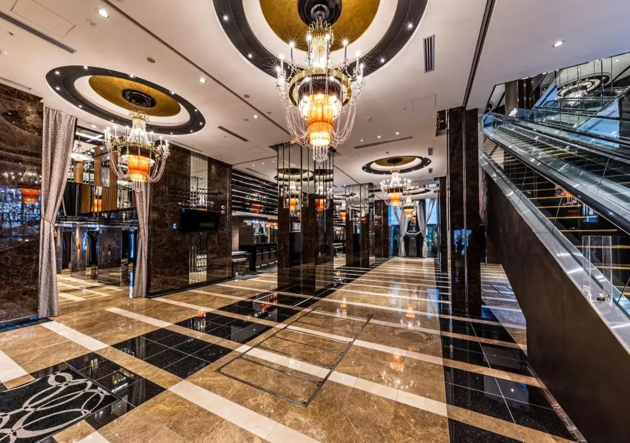 Lobby or reception in APA Hotel & Resort Osaka Umeda Eki Tower Lobby or reception in APA Hotel & Resort Osaka Umeda Eki Tower