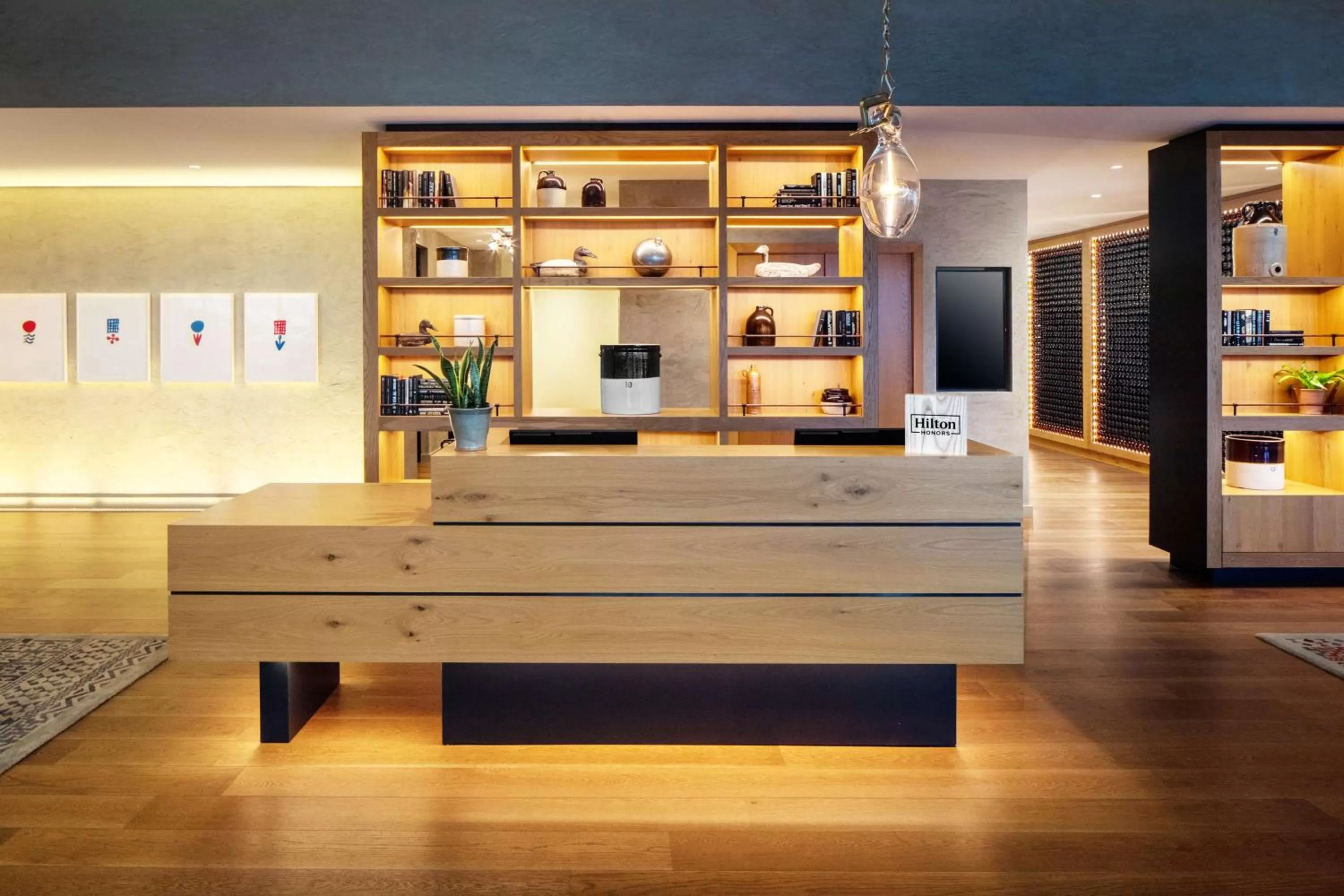 Lobby or reception in Canopy By Hilton Baltimore Harbor Point - Newly Built