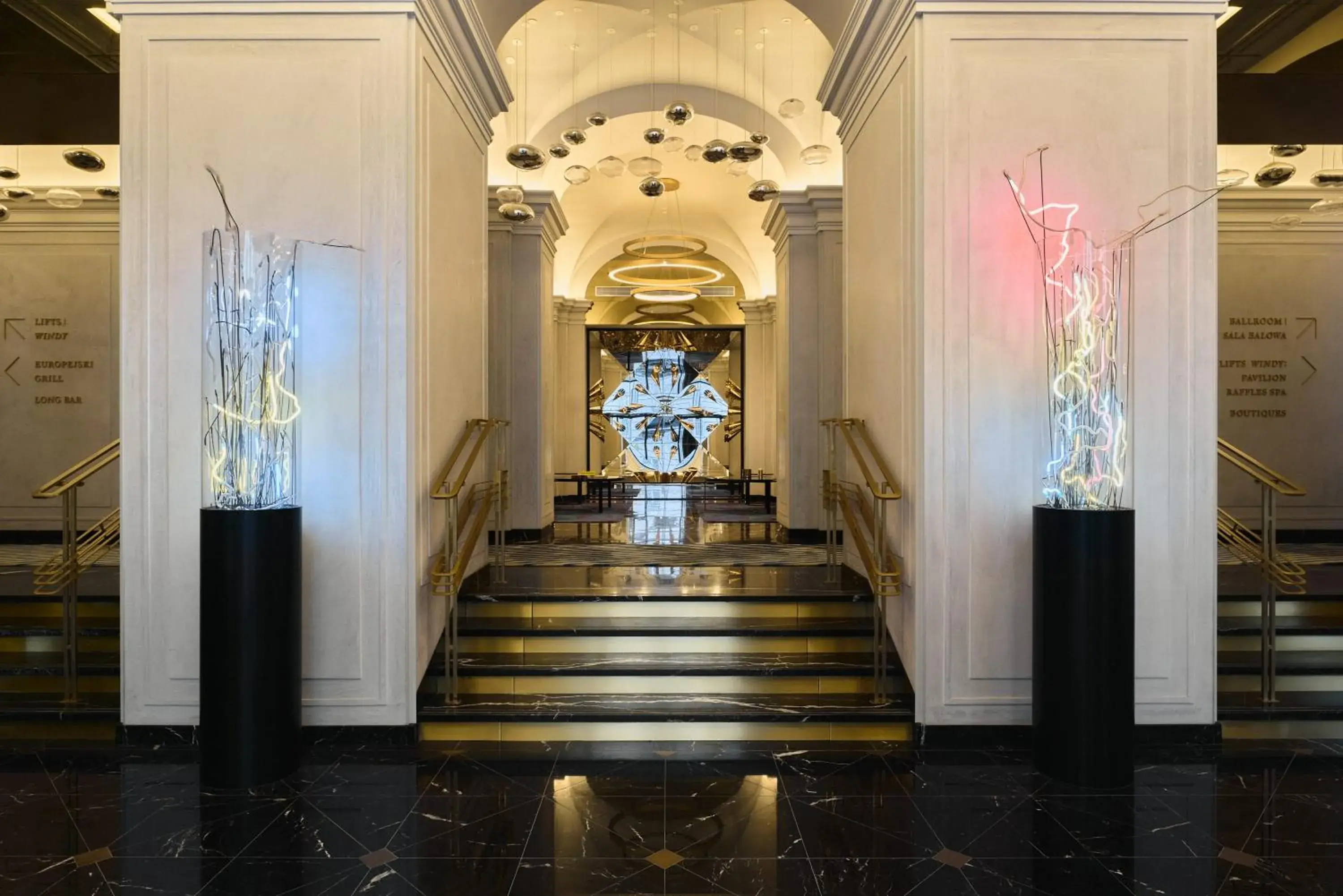 Lobby or reception in Raffles Europejski Warsaw