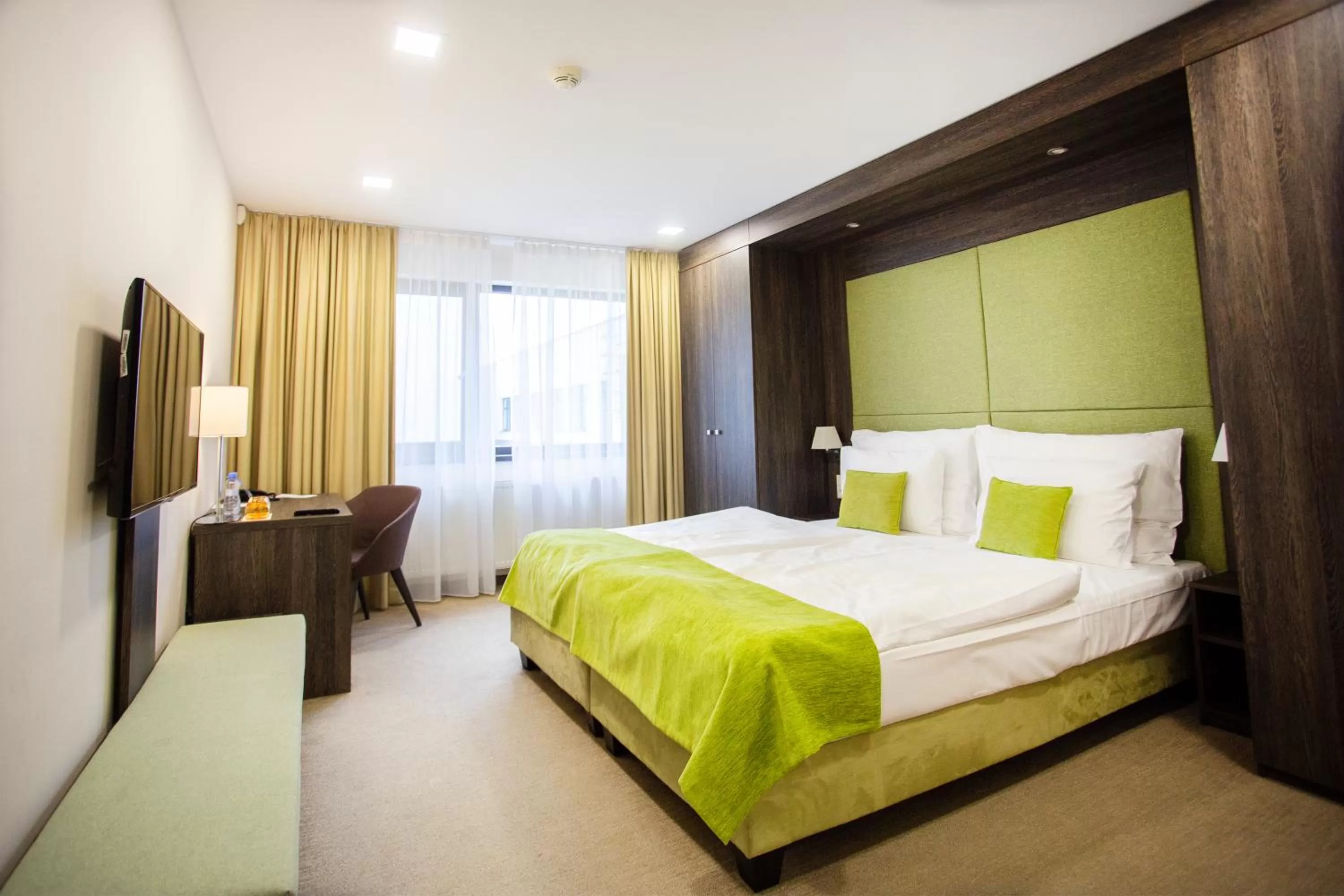 Bedroom, Bed in X-BIONIC Hotel