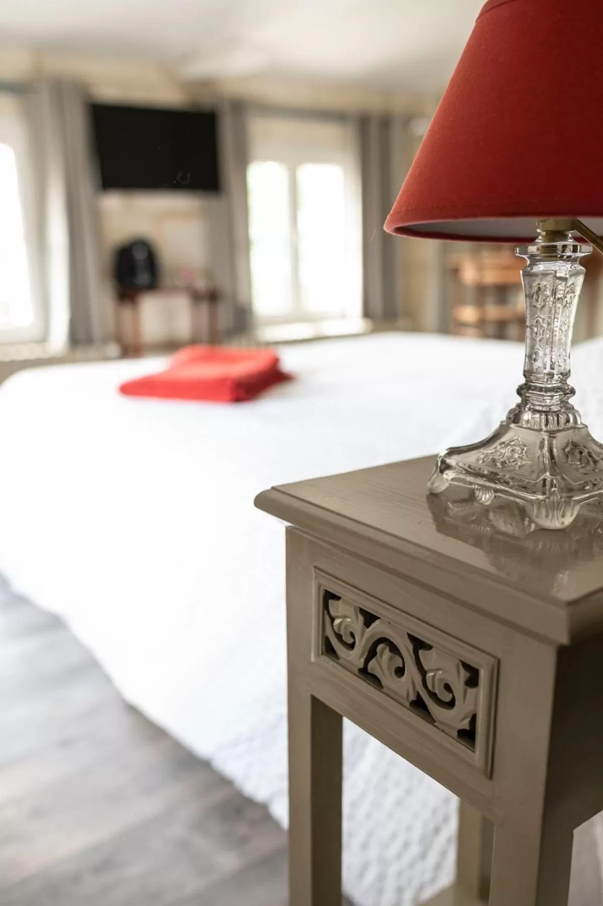 Decorative detail, Bed in La Tillaie SPA et Sauna