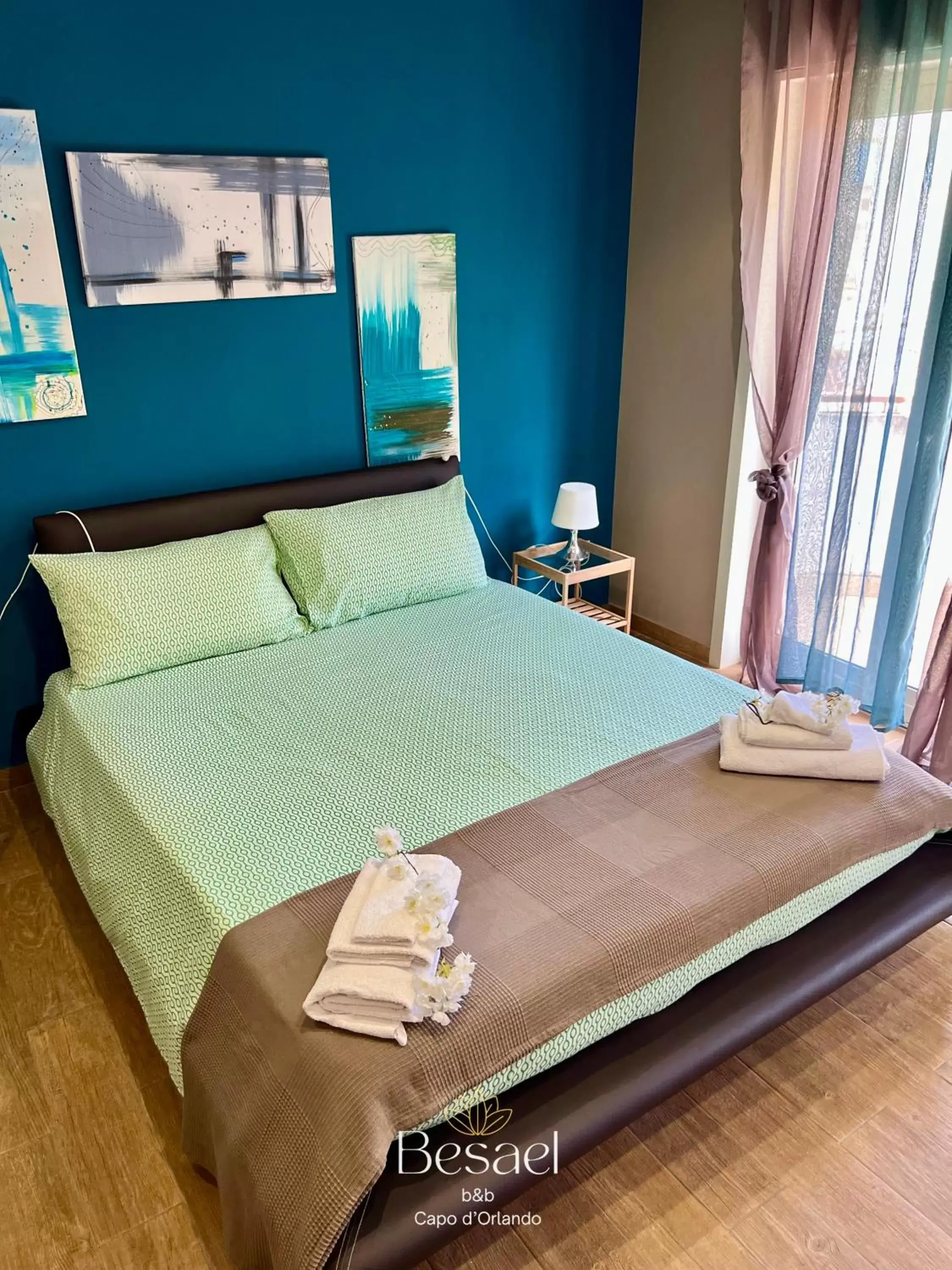 Bed in Besael b&b Capo d'Orlando