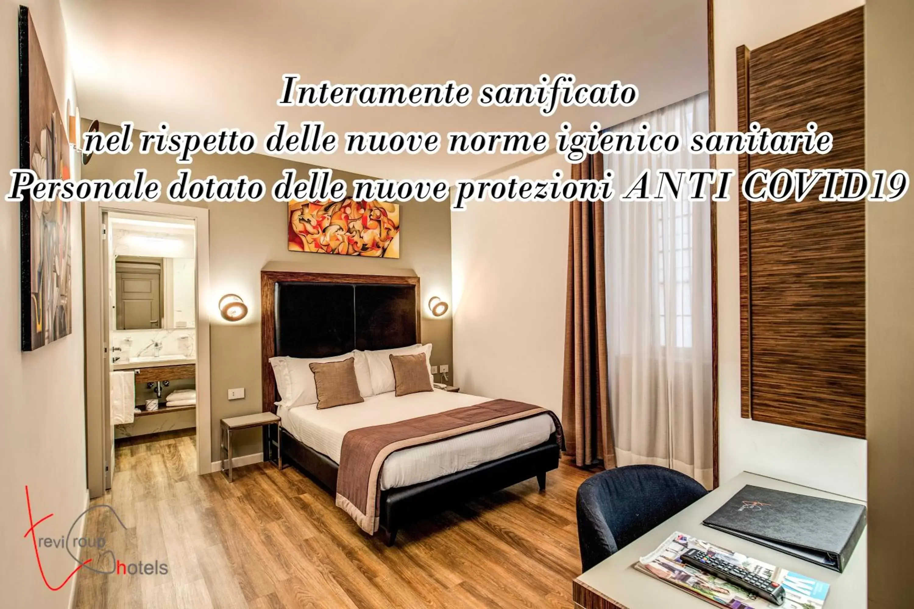 Bed in Al Manthia Hotel - Gruppo Trevi Hotels