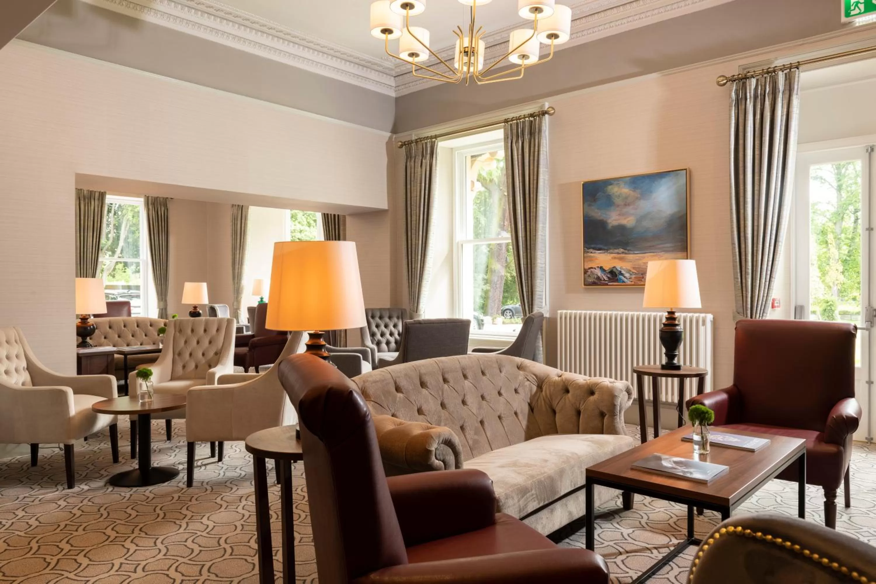 Living room in Ness Walk