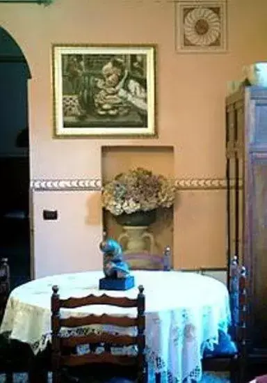 Decorative detail, Dining Area in Locanda Dal Moccia