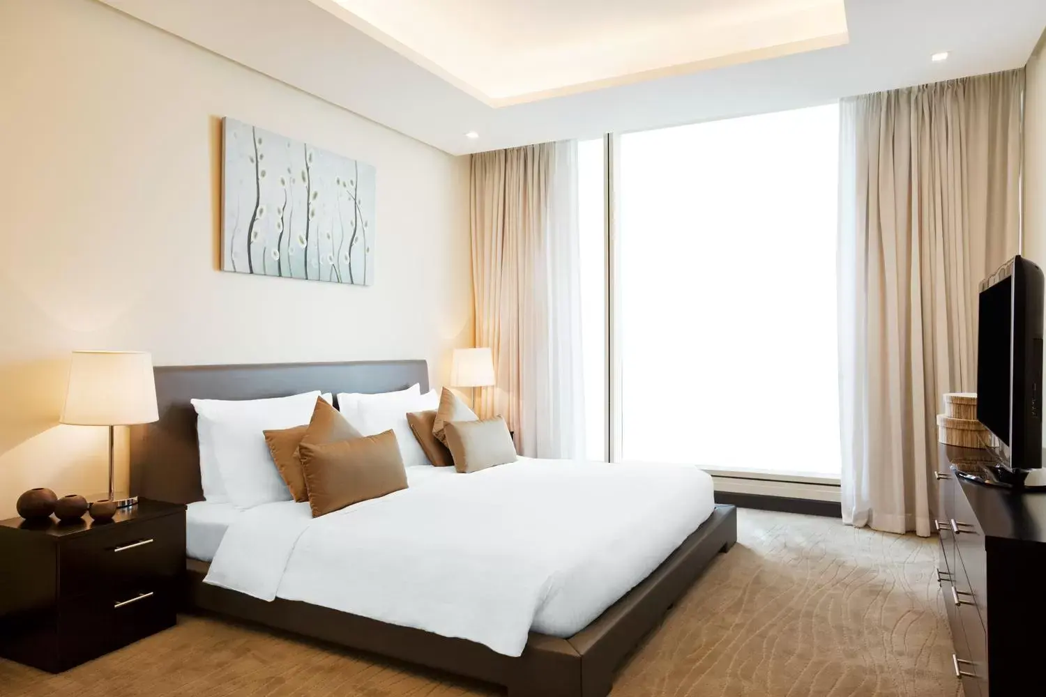 Bedroom, Bed in Kempinski Residences & Suites, Doha