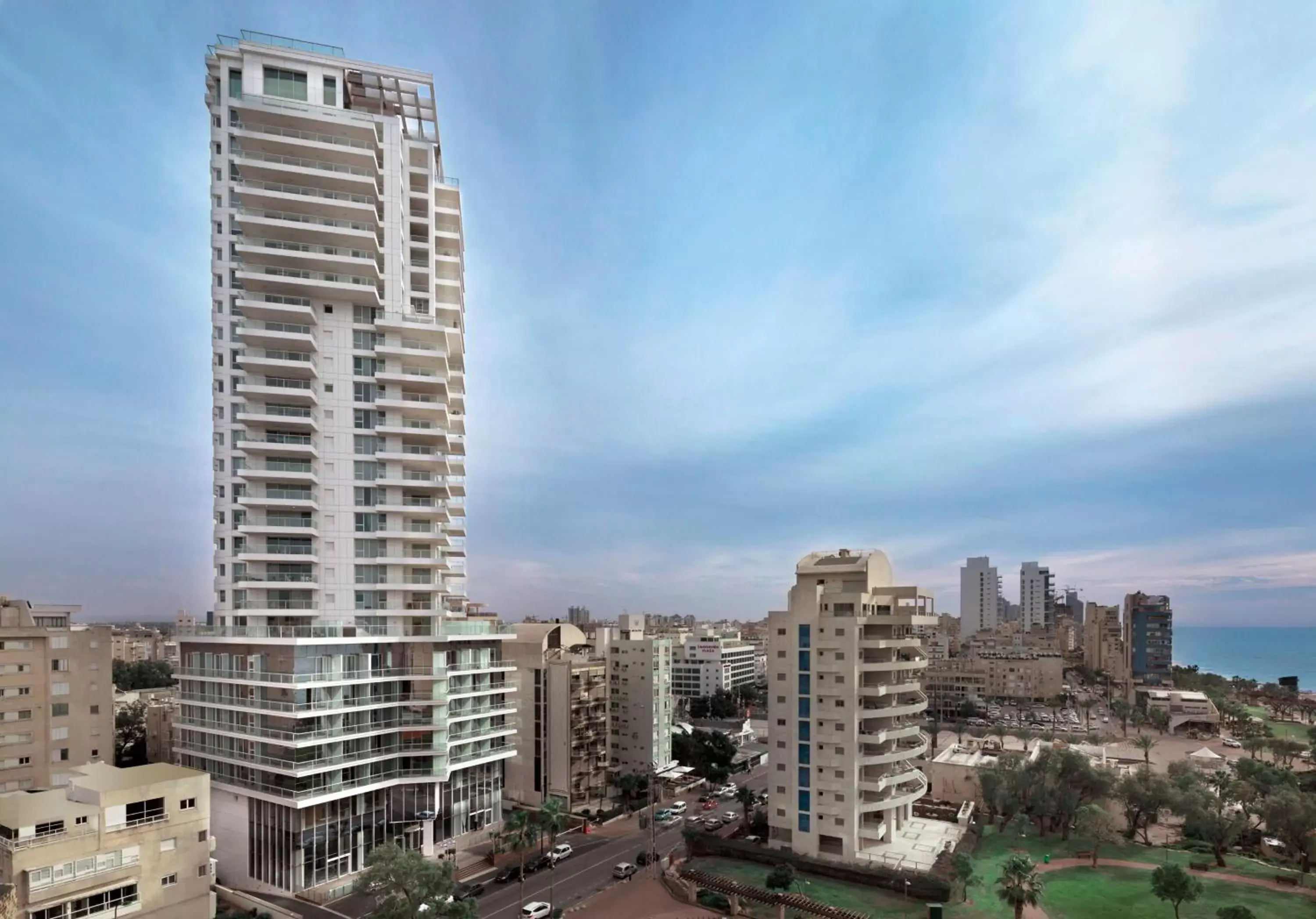 Property building, Nearby Landmark in David Tower Hotel Netanya by Prima Hotels - 16 Plus
