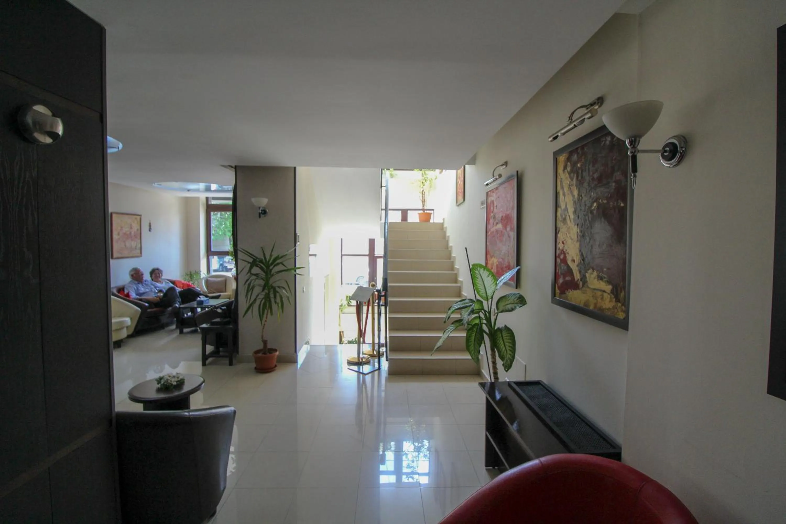 Lobby or reception in Hotel Razvan
