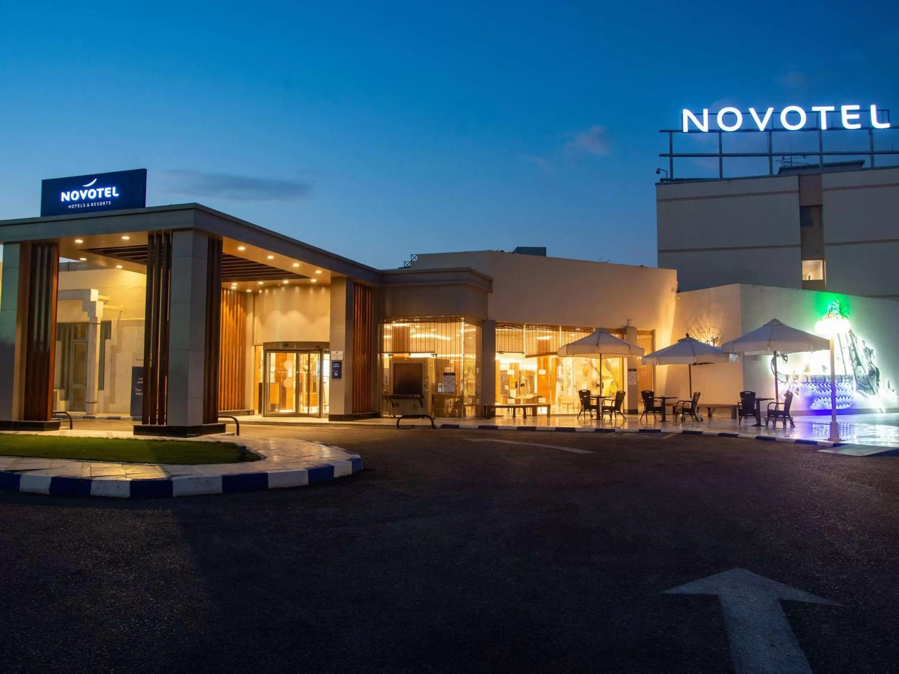 Property building in Novotel Cairo Airport