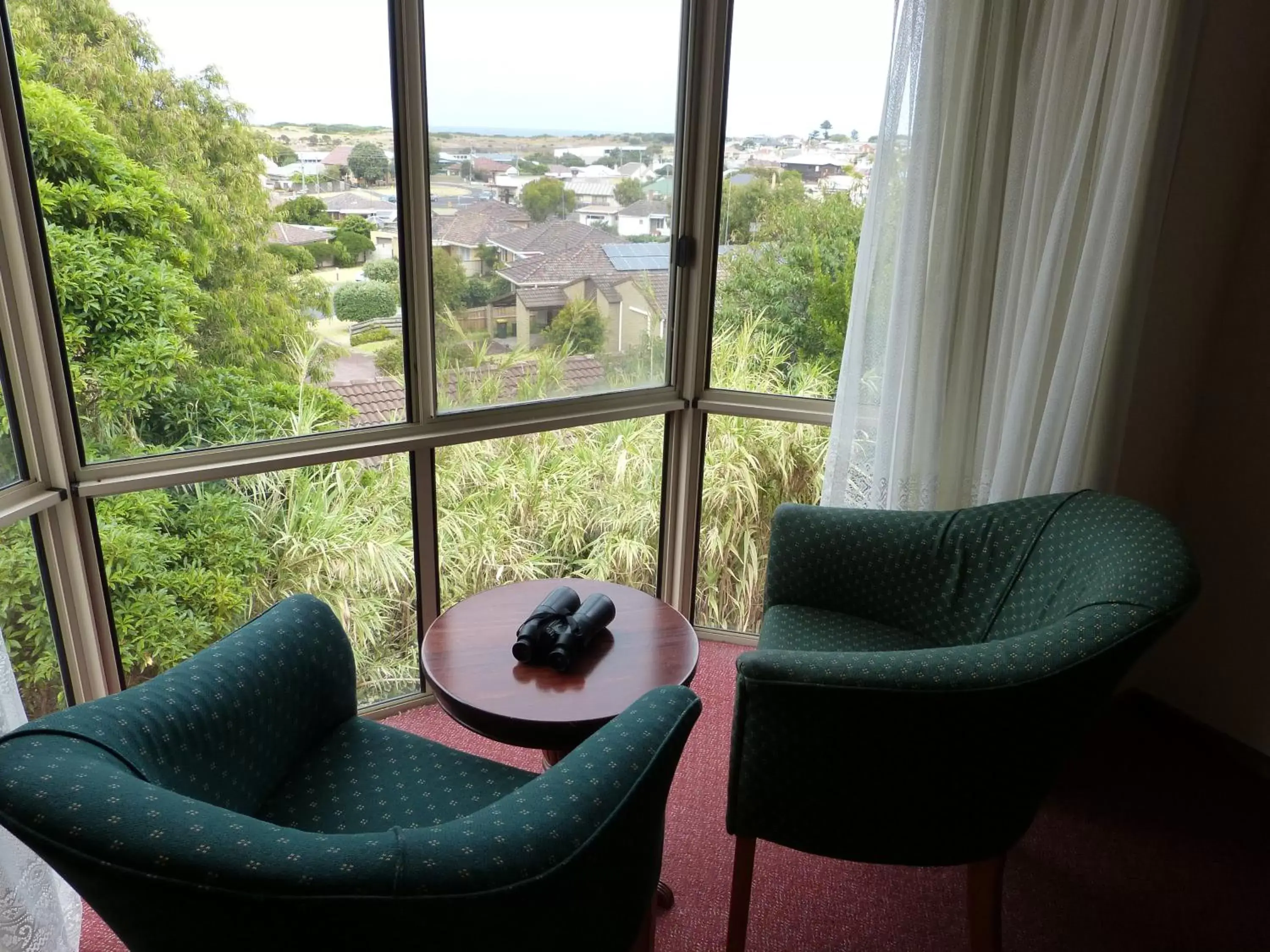 View (from property/room), Seating Area in Blue Whale Motor Inn & Apartments