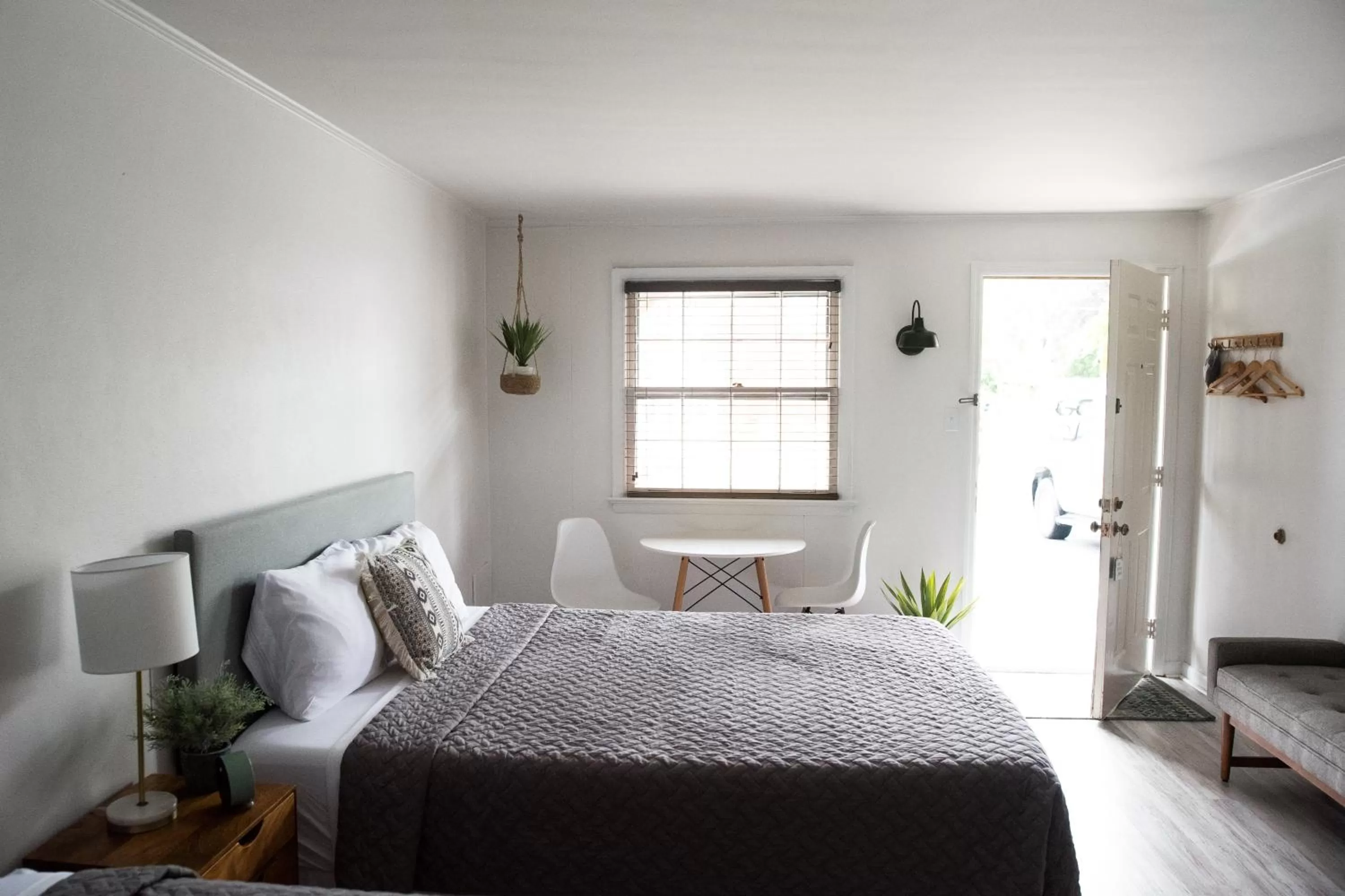 Bed in The Carriage House at Strasburg