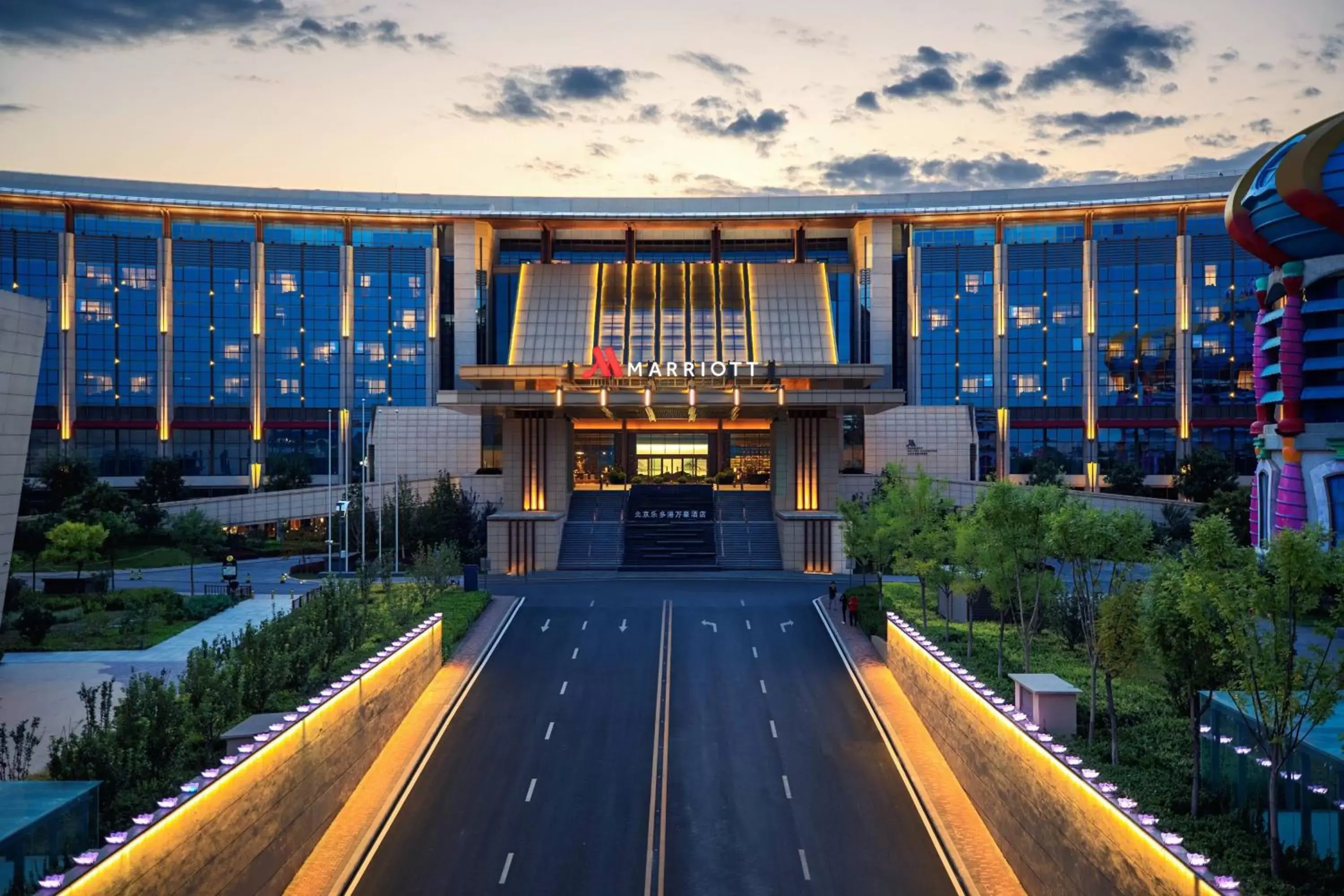 Property building in Beijing Marriott Hotel Changping