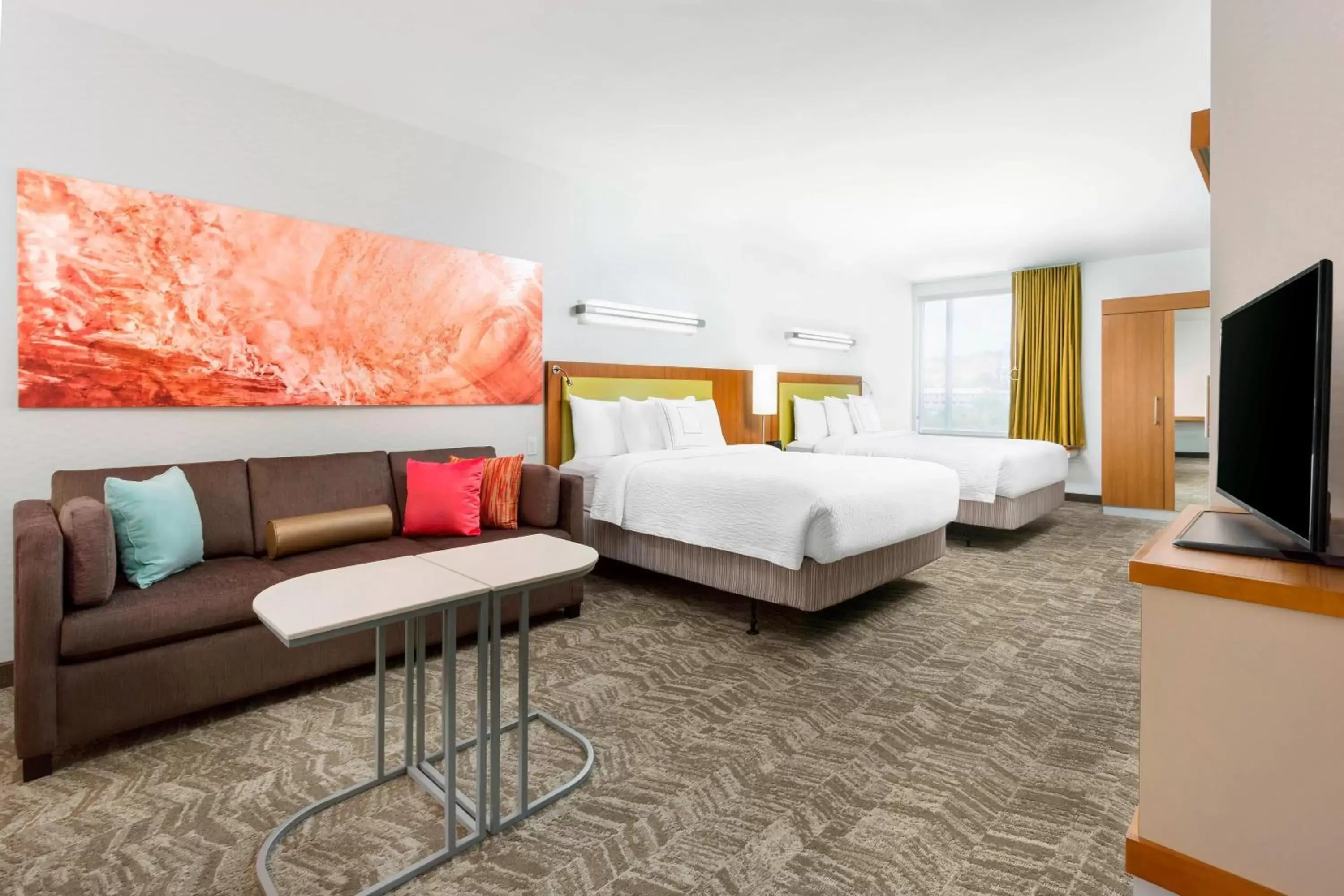 Bedroom, Bed in SpringHill Suites by Marriott San Diego Mission Valley