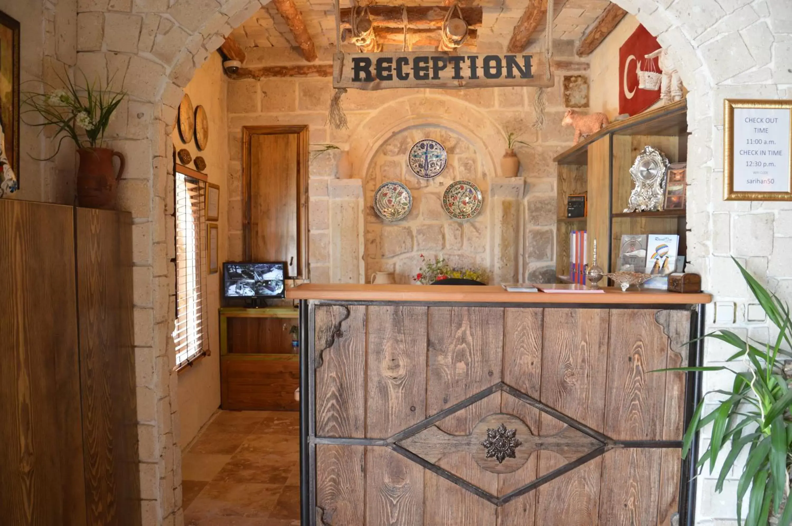 Lobby or reception in Elite Cave Suites Lobby or reception in Elite Cave Suites