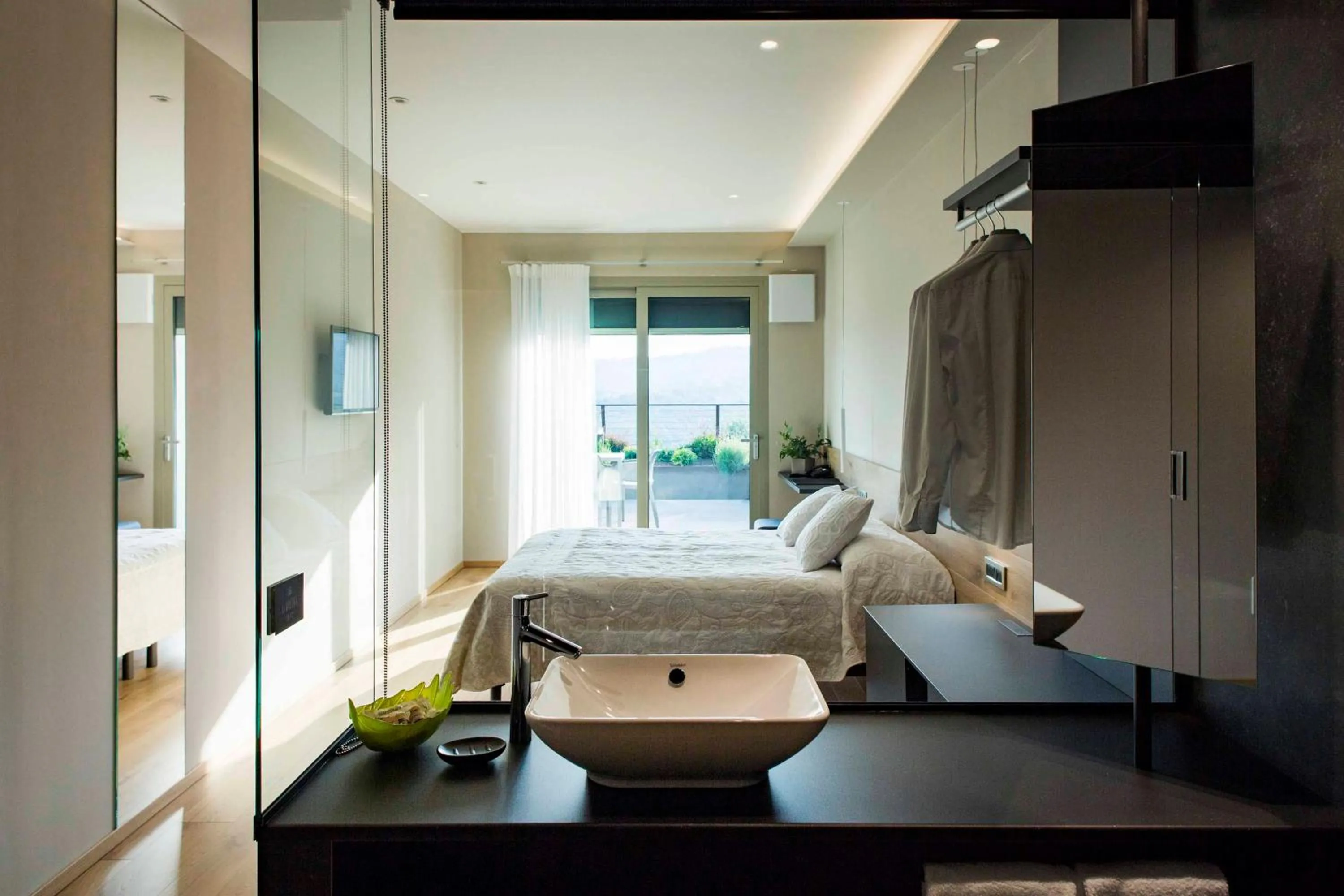 Shower in Hotel Ristorante La Rosina