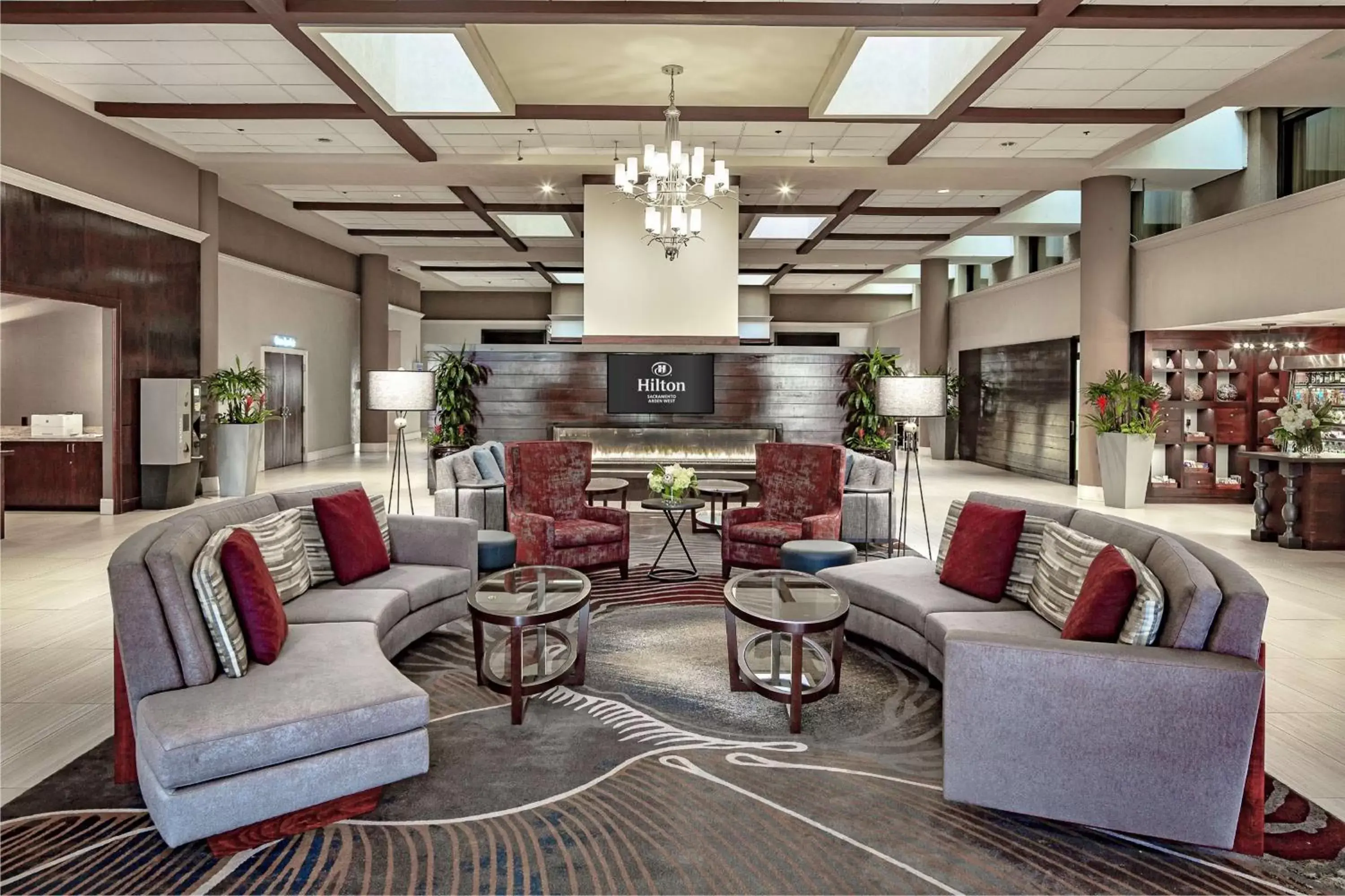 Lobby or reception, Lobby/Reception in Hilton Sacramento Arden West