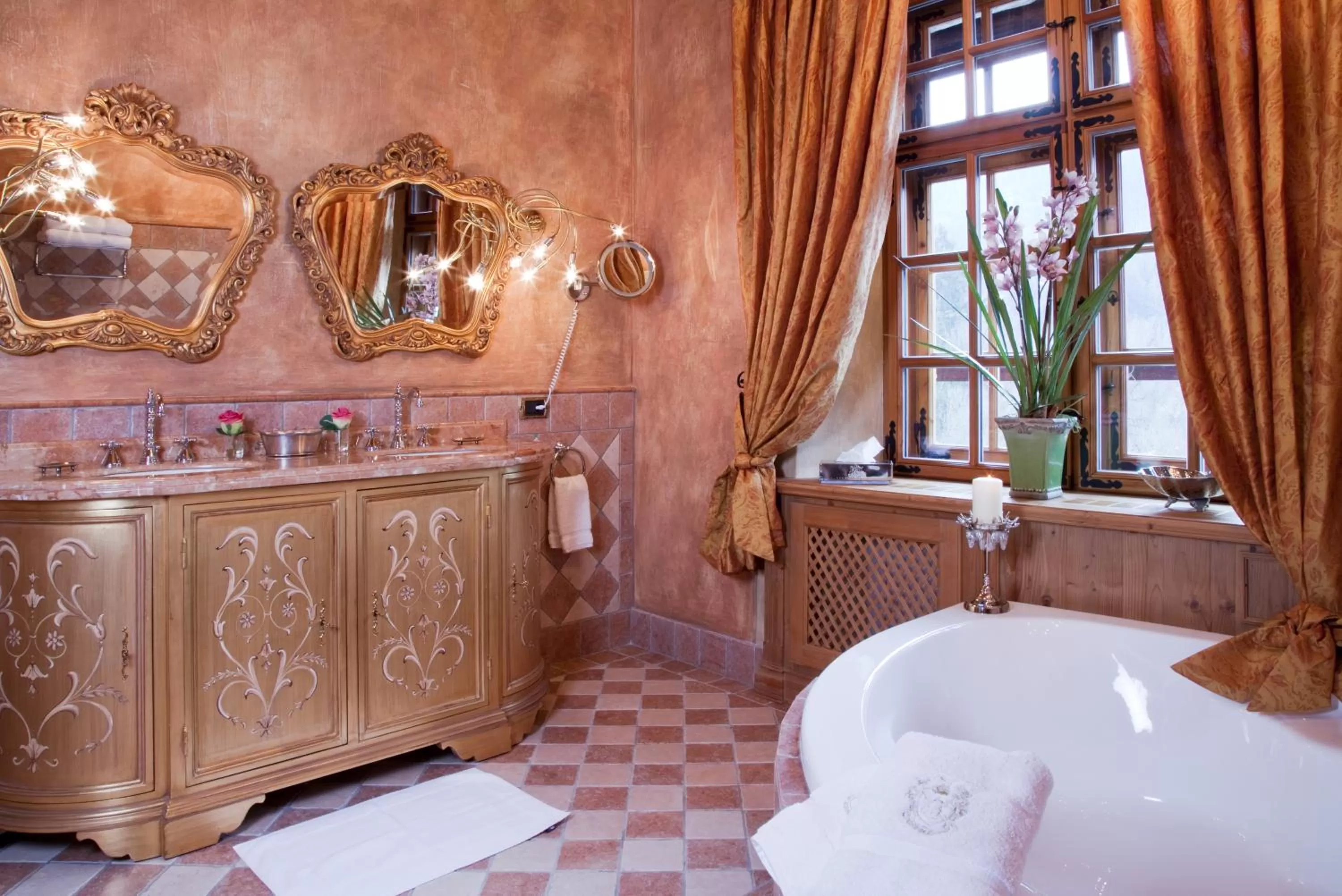 Bathroom in Schloss Matzen